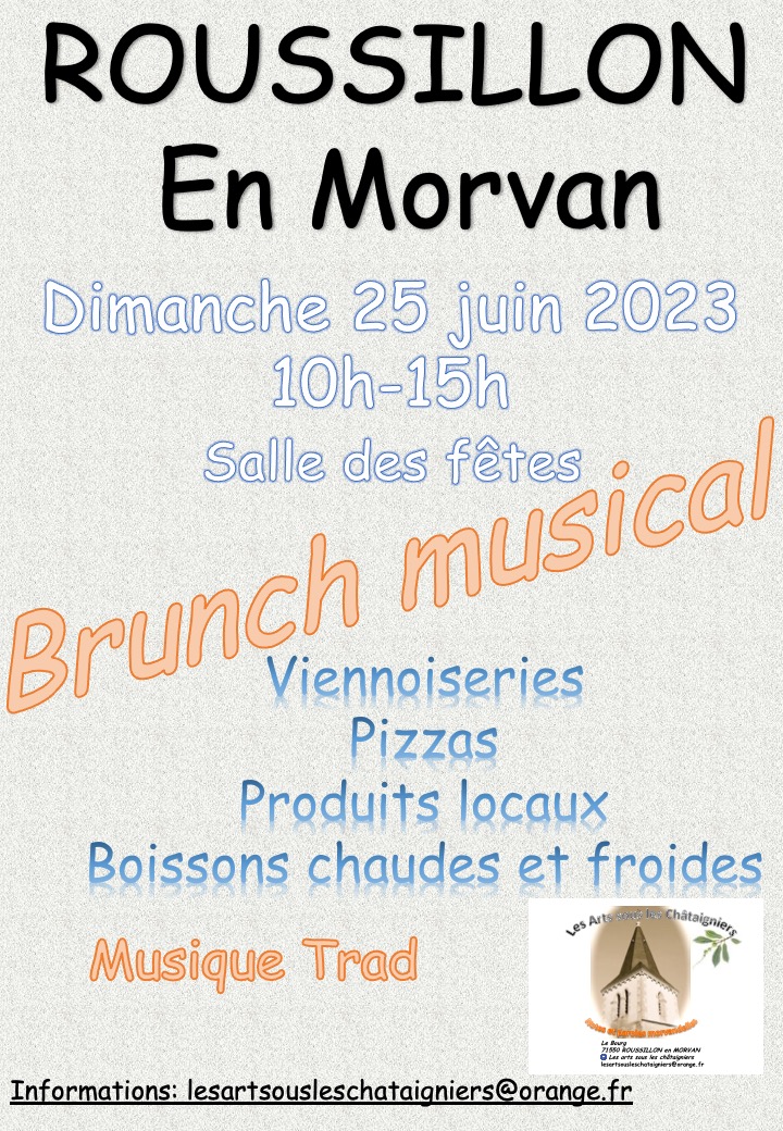 Affiche Brunch 25 juin