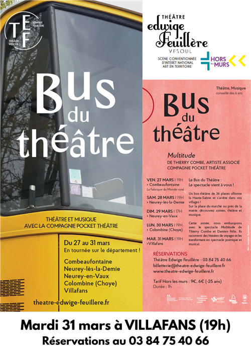 Spectacle Bus du Th&eacute;&acirc;tre