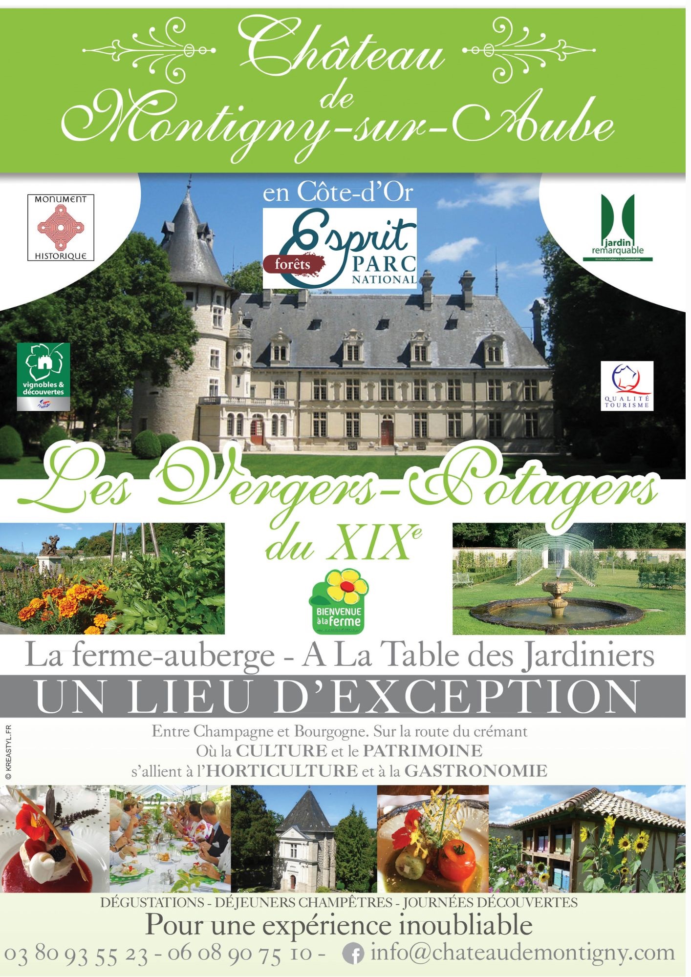 Journées Européennes du Patrimoine au château de Montigny-sur-Aube