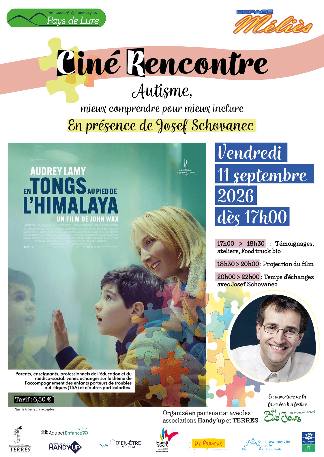 Ciné-Rencontre - Autisme : mieux comprendre pour mieux inclure