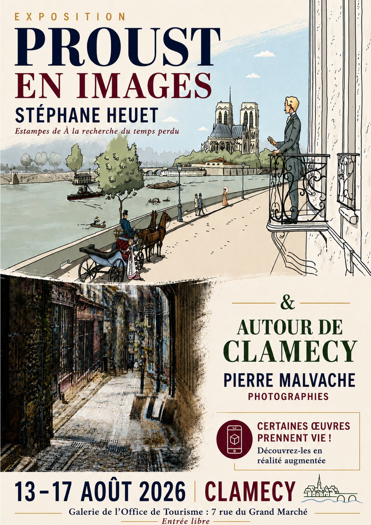 Expositions : Proust en images & Autour de Clamecy