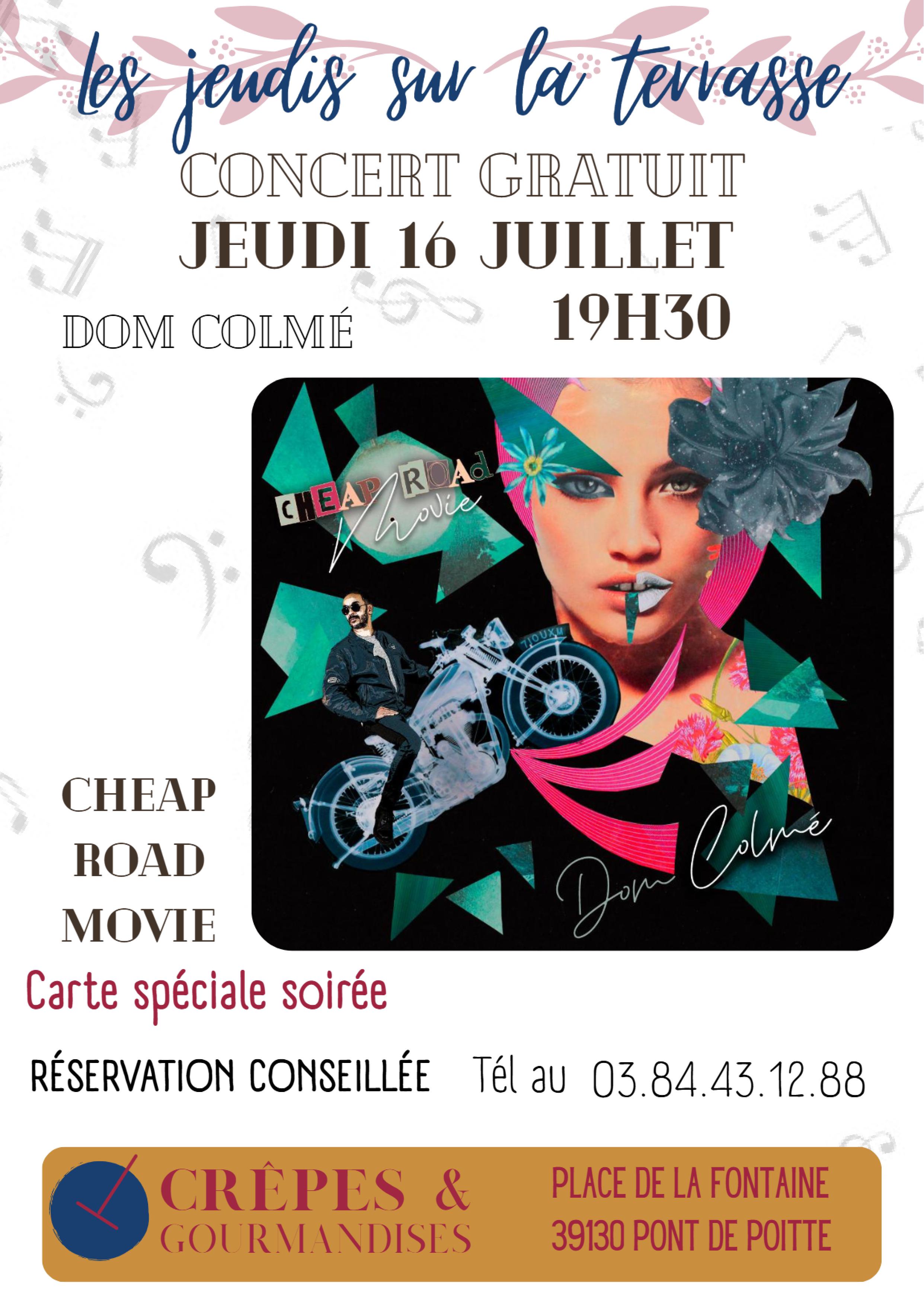 Les jeudis sur la terrasse