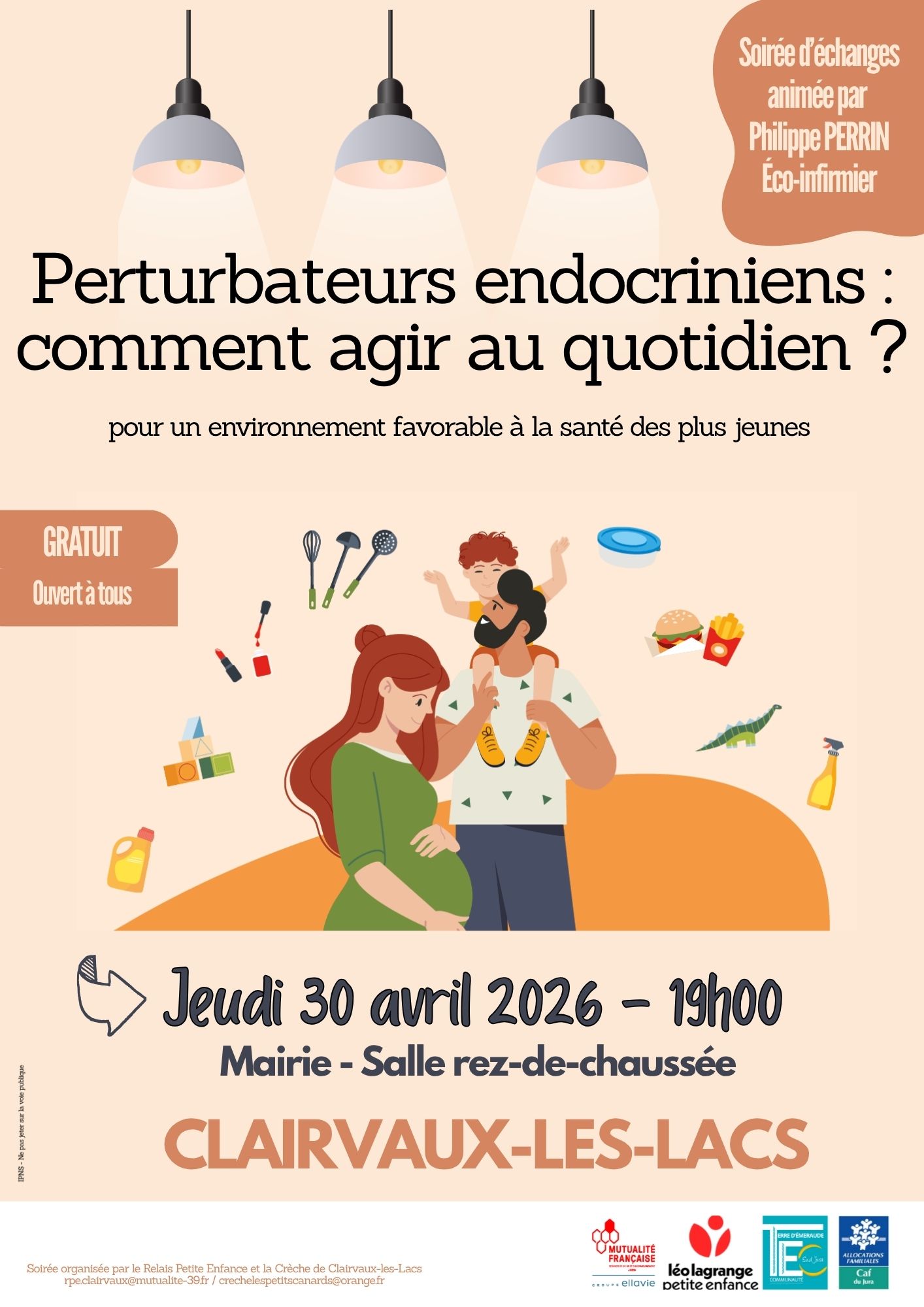 Conférence : Perturbateurs endocriniens : comment agir au quotidien