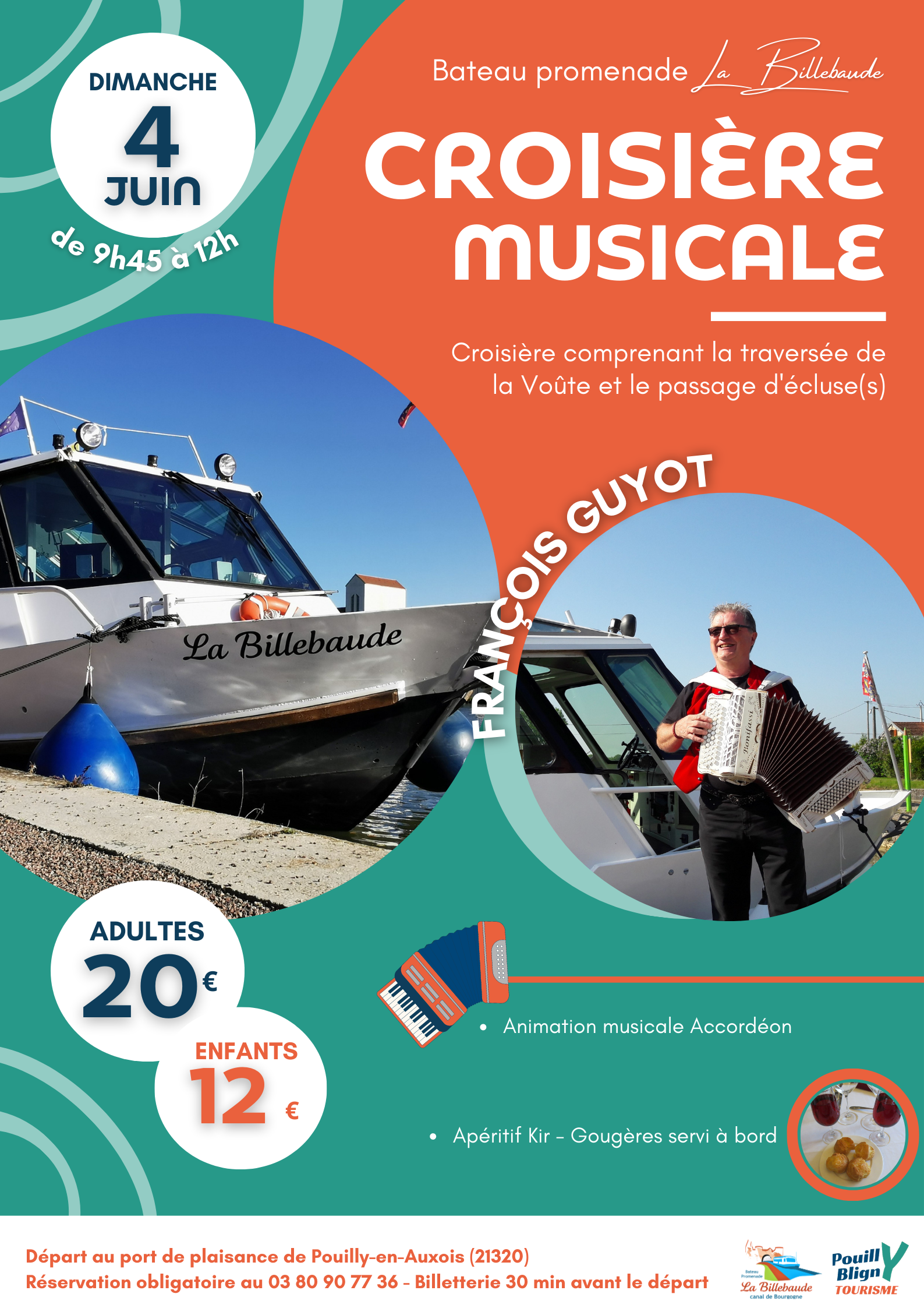 Affiche Croisière Musicale - 3
