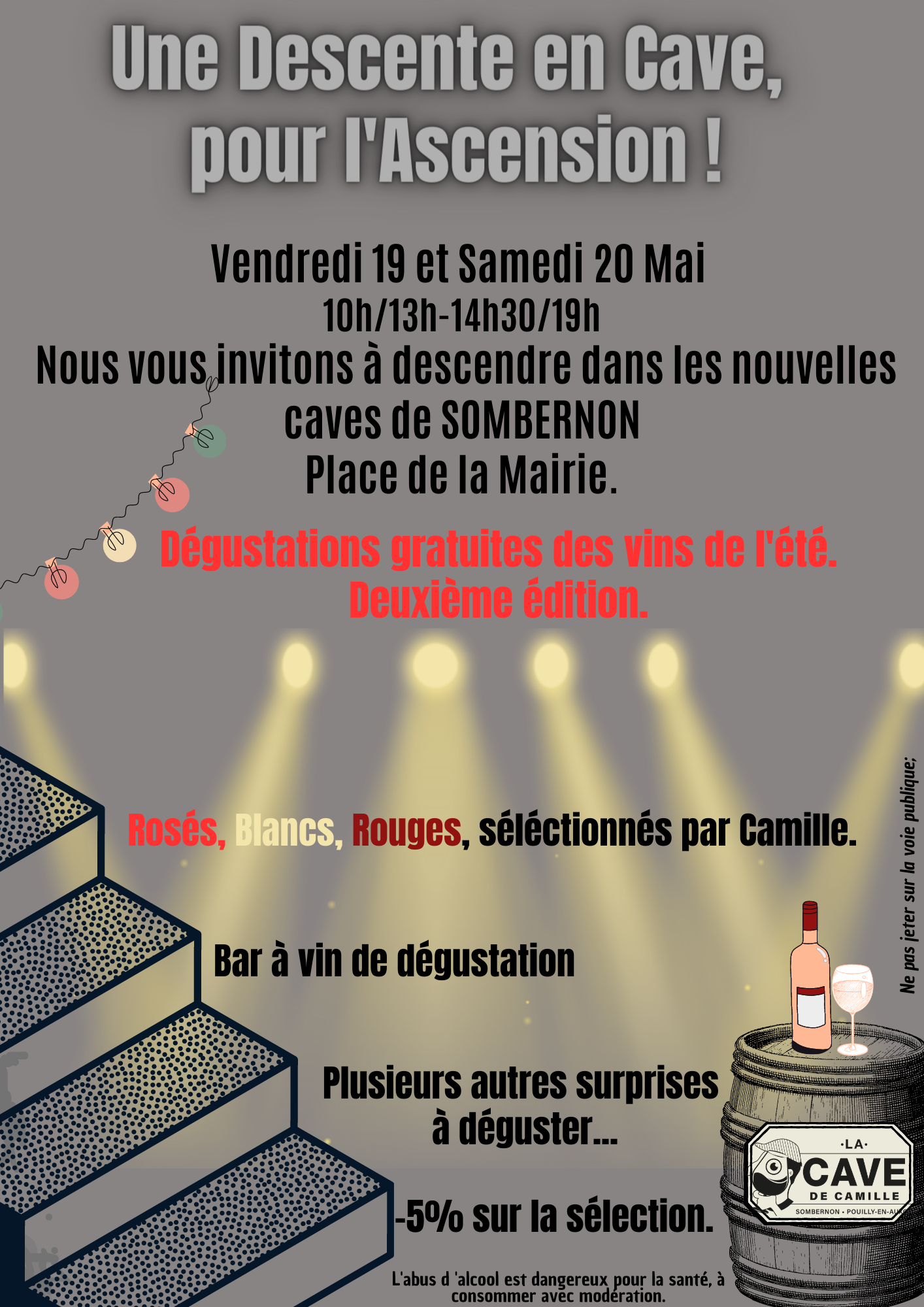 Une Descente en Cave, pour l'Ascension !