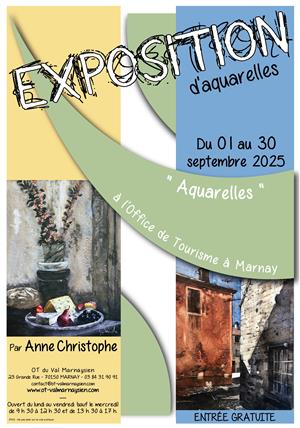 Exposition d'aquarelles