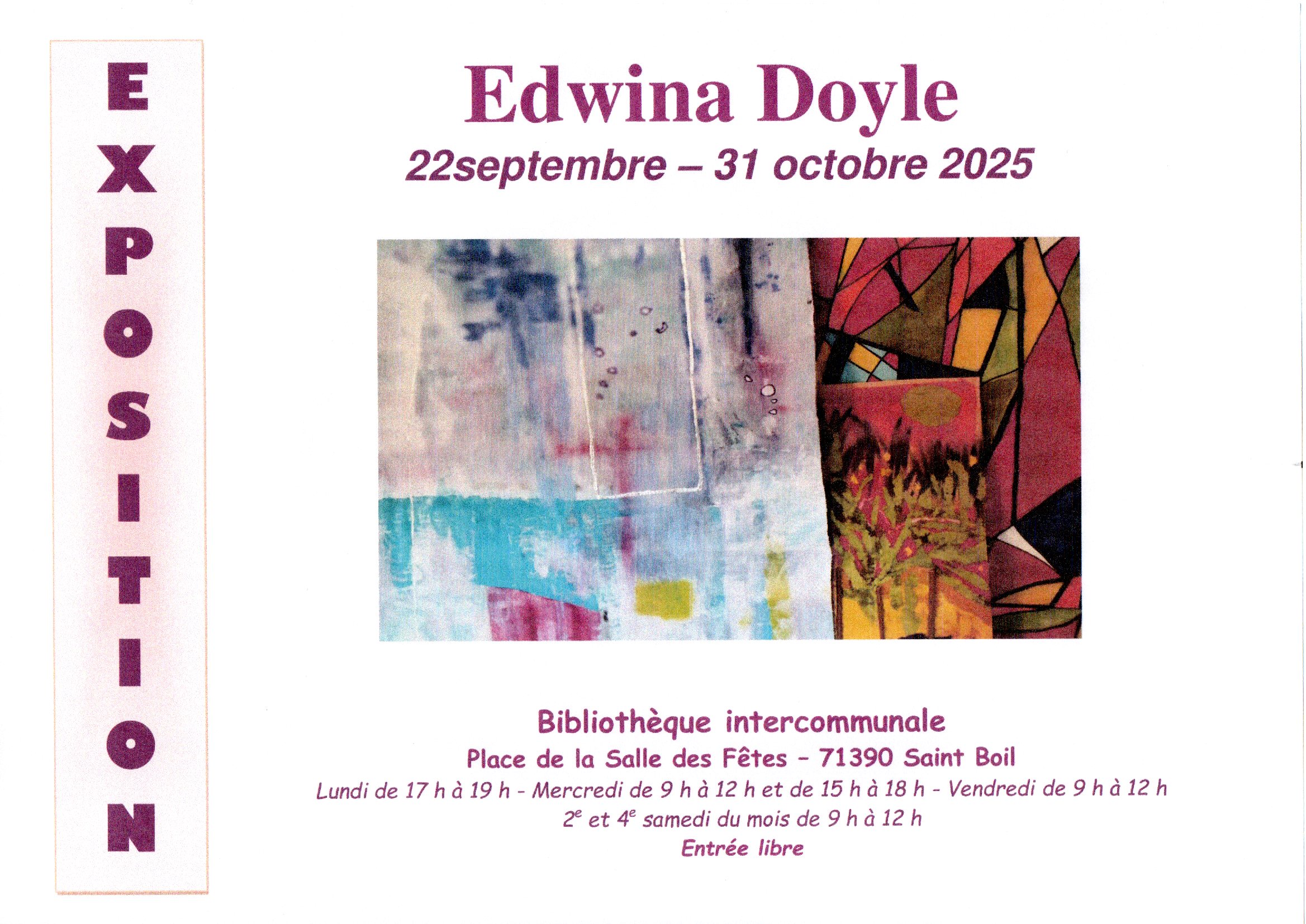Exposition Edwina Doyle