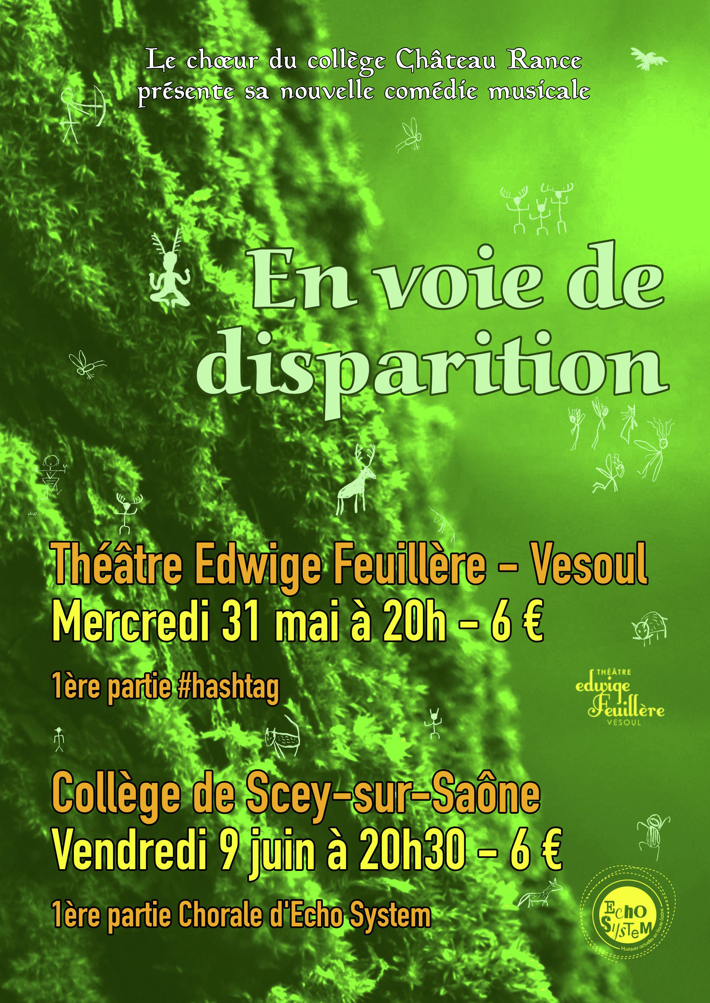 Affiche En voie de disparition 4