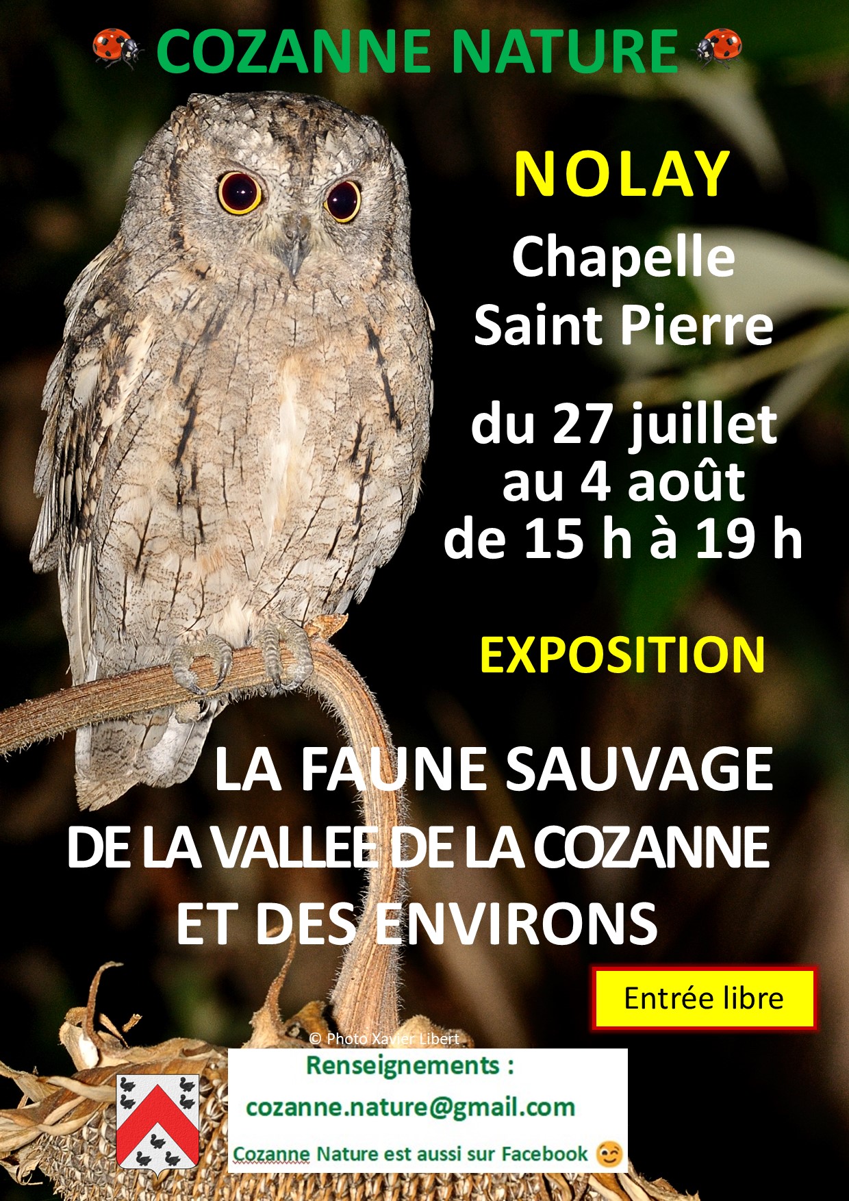 Affiche Expo Faune sauvage 2