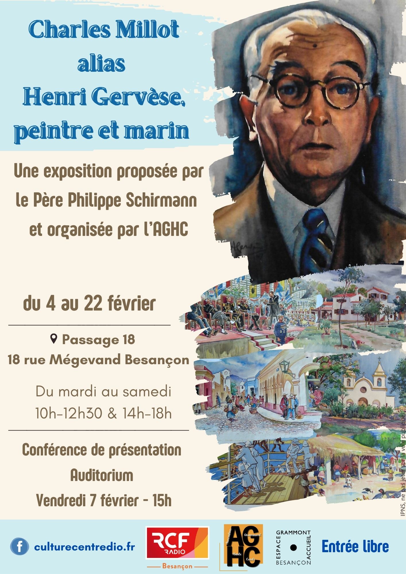 Affiche Exposition Gervèse