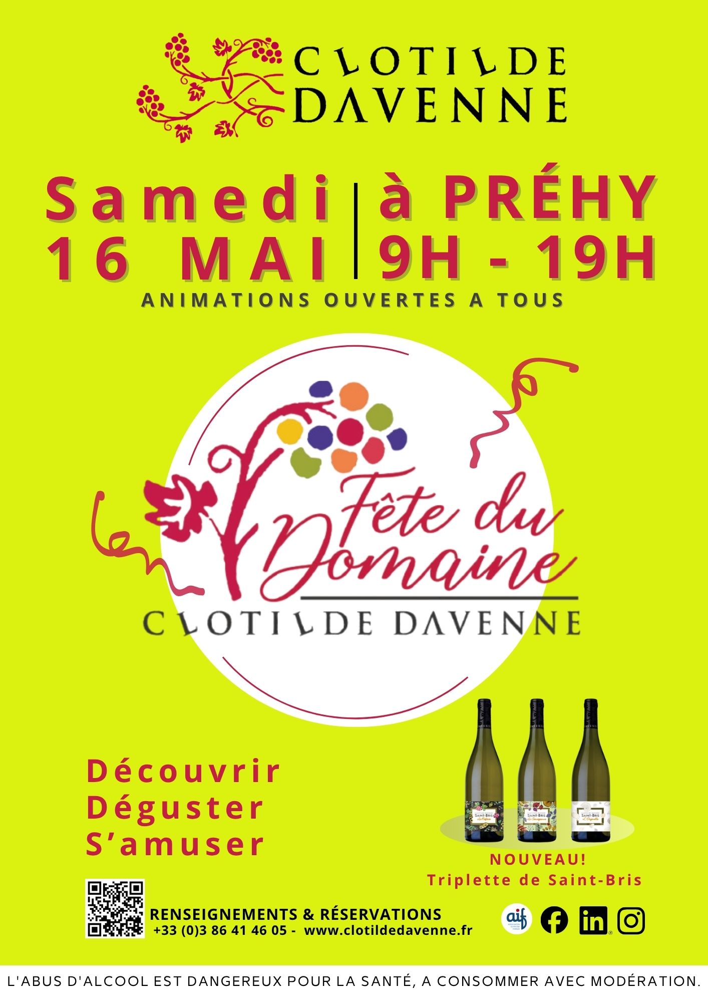 Fête du domaine Clotilde Davenne