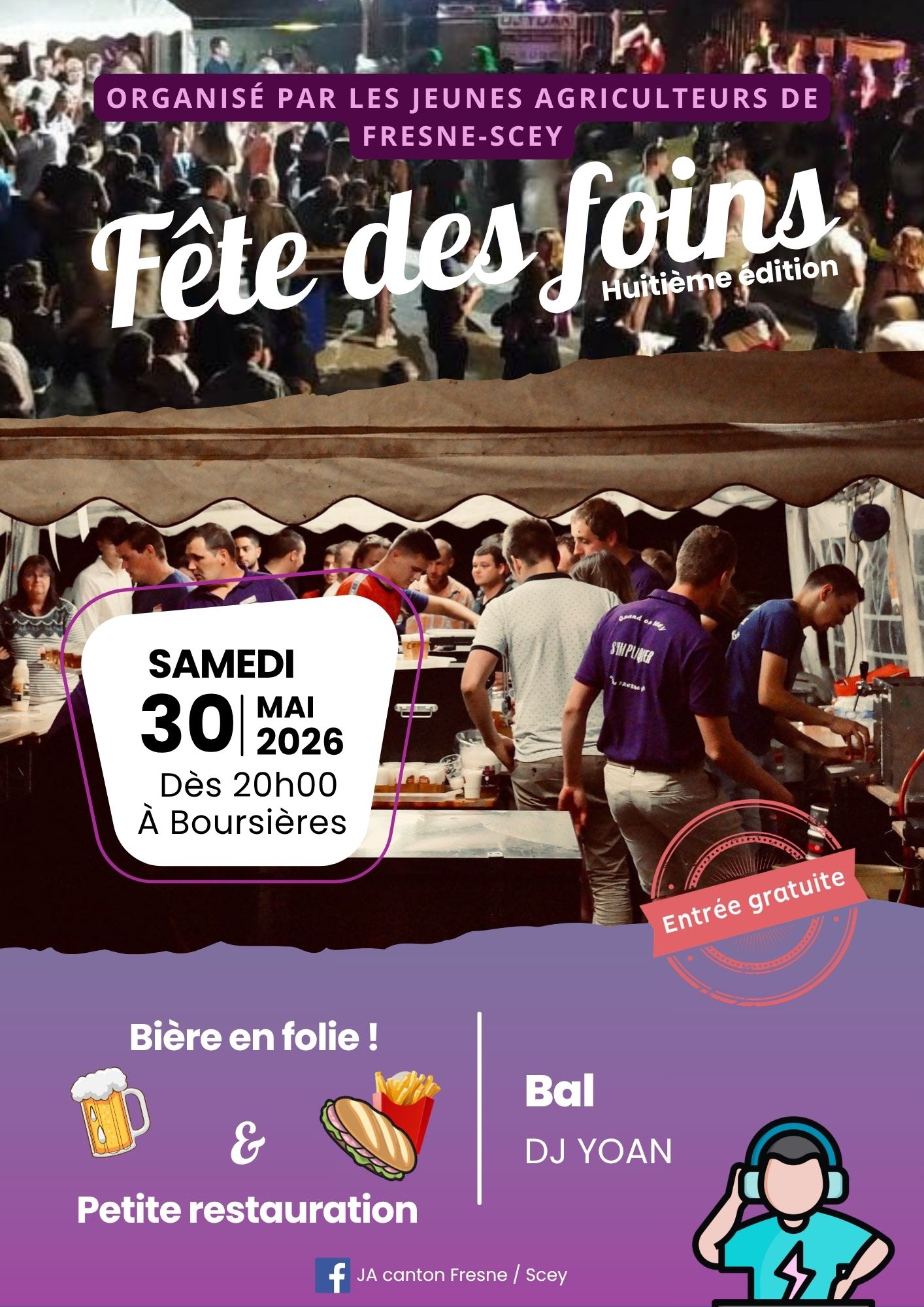 Fête des foins — visuel événement