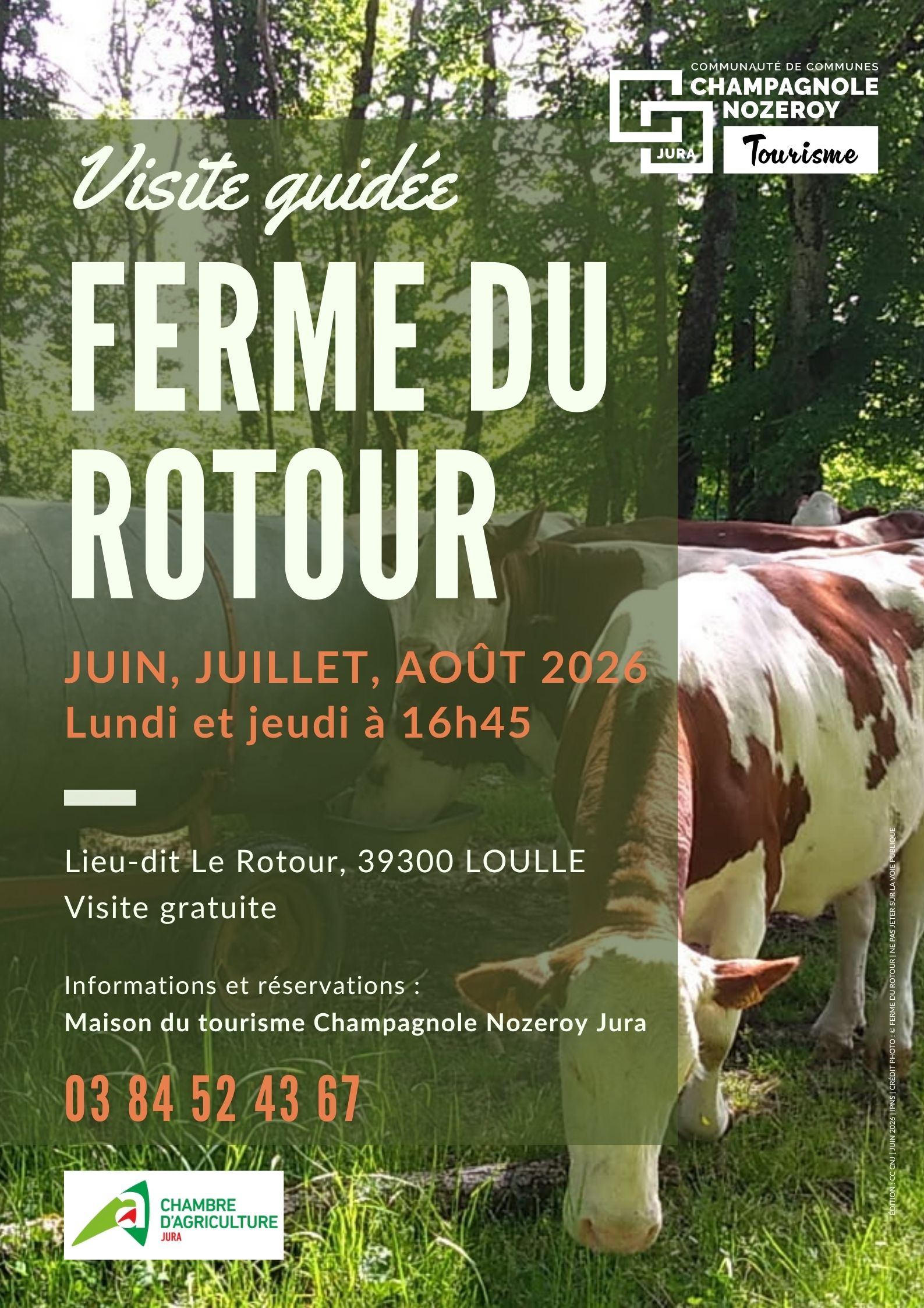Visite guidée Ferme du Rotour