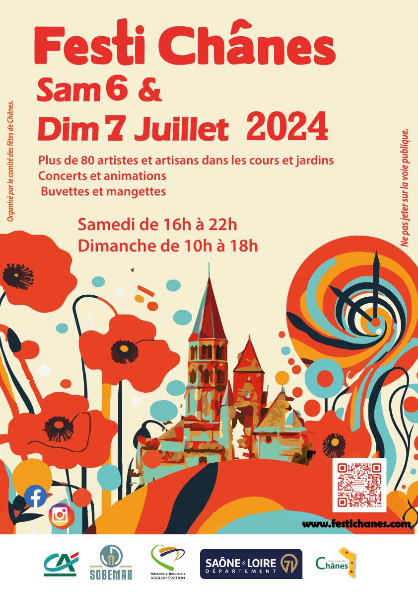 Affiche de Festi Chânes 2024