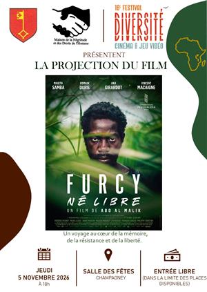 Projection du film "Furcy, né libre" à Champagney