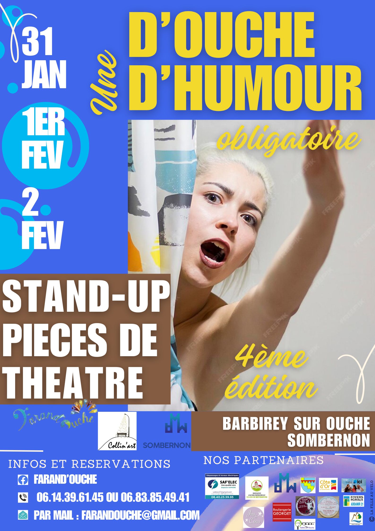 Affiche Festival une d’ouche d’humour - 1