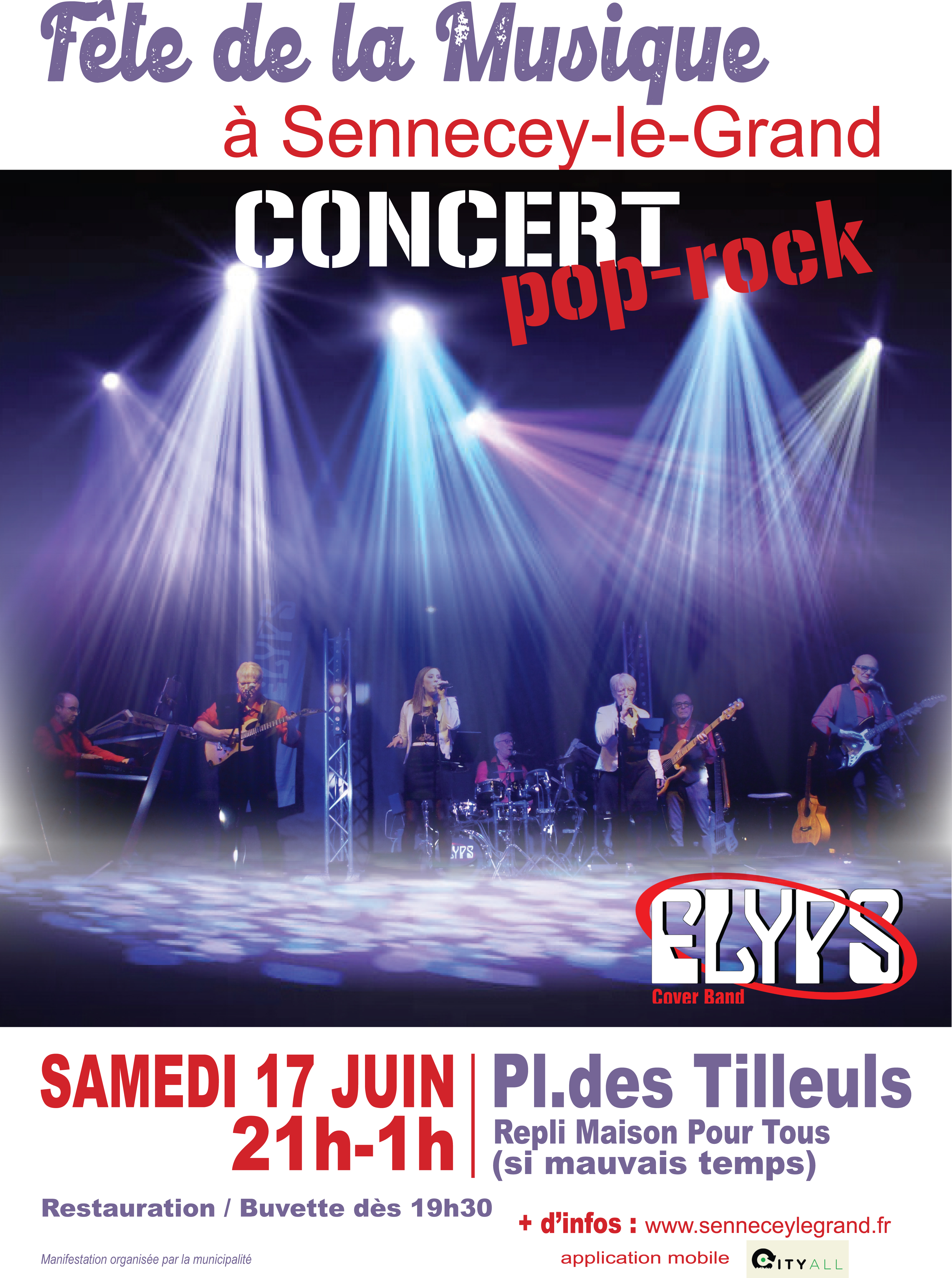 Affiche Fête de la Musique 2023