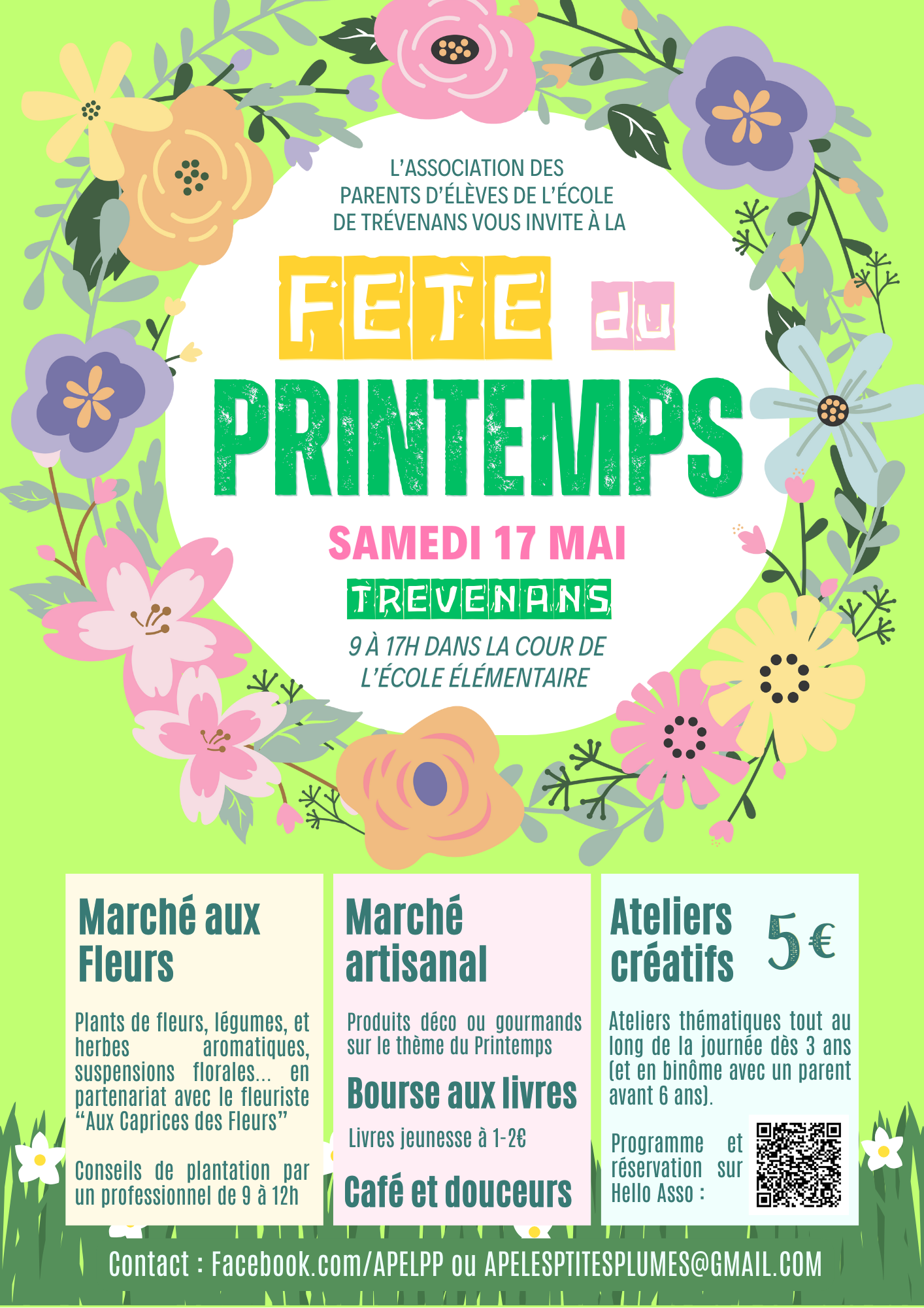 Affiche Fête du Printemps