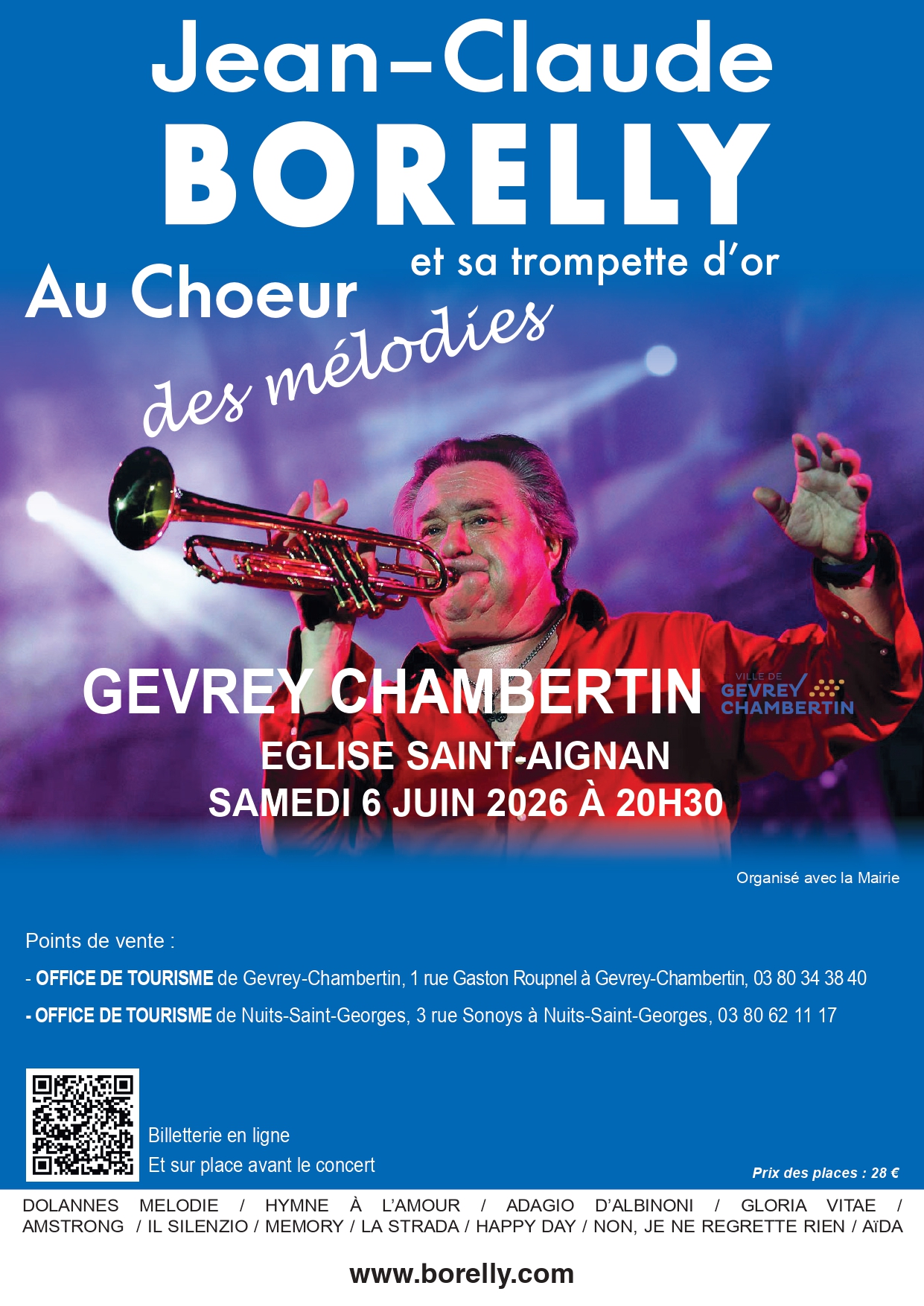 Jean Claude BORELLY en concert