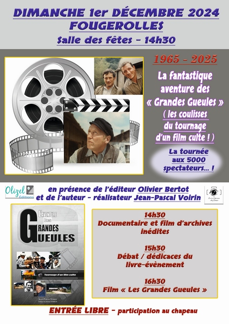Affiche Grandes Gueules red