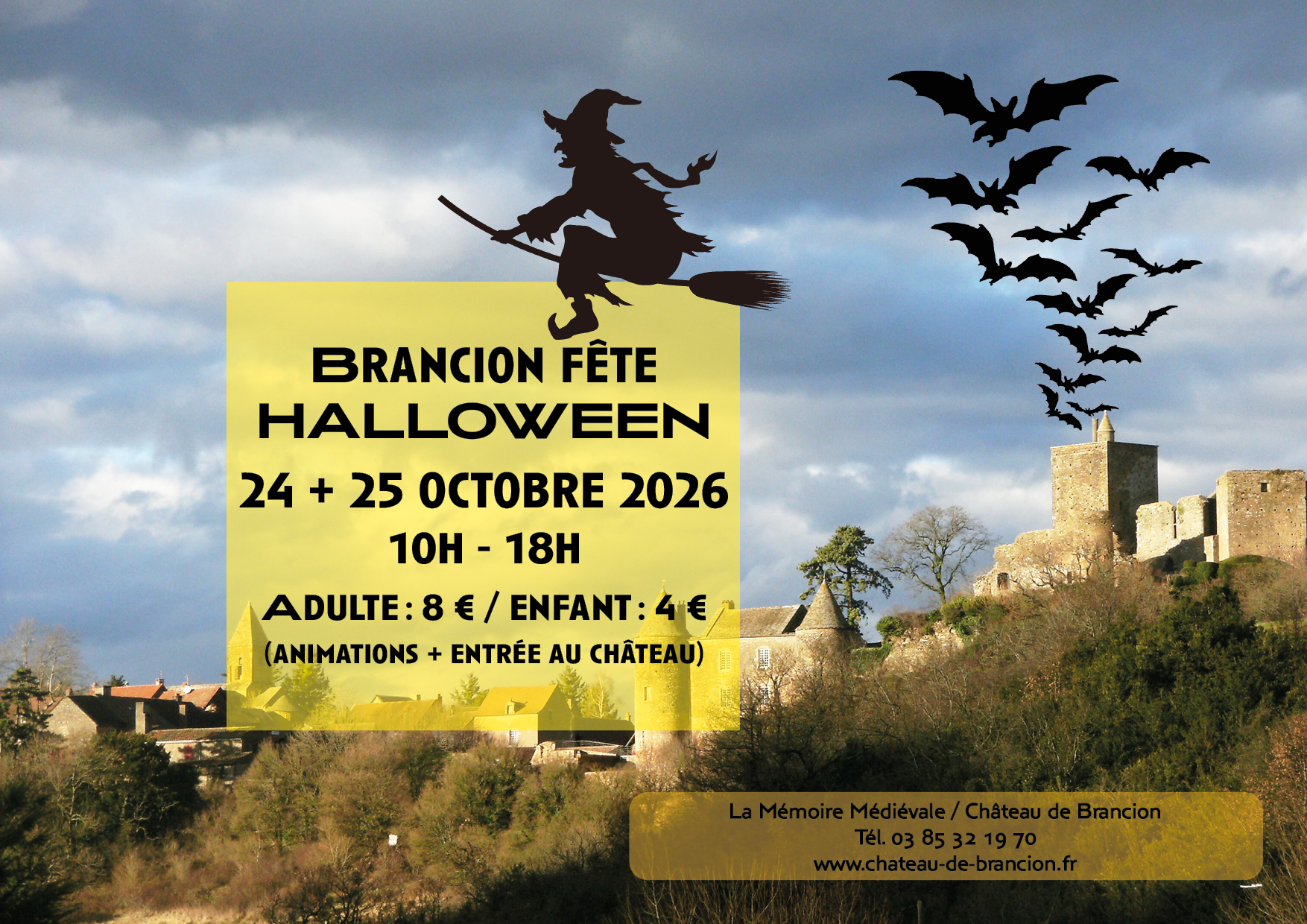 Brancion fête Halloween