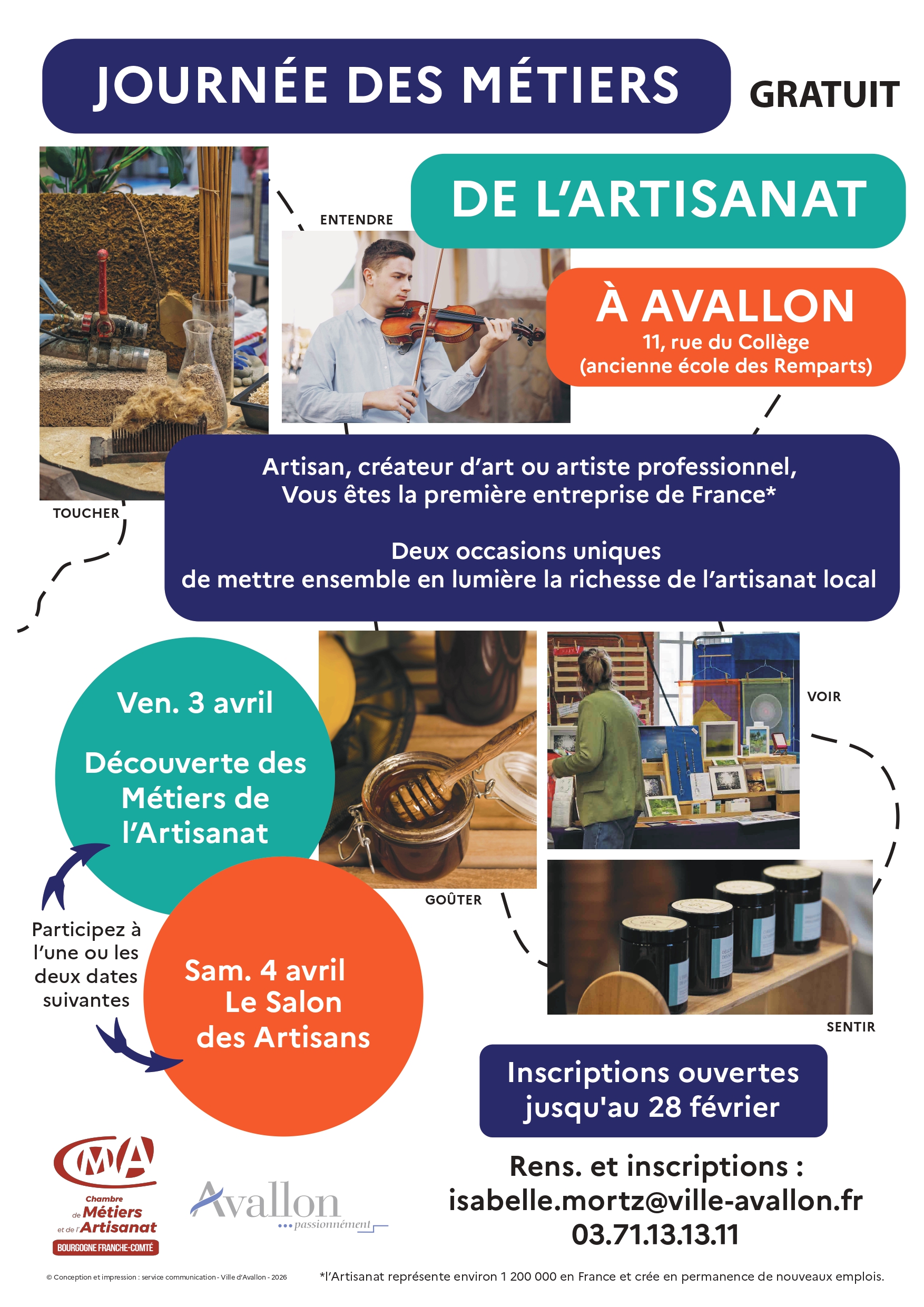 Journée des métiers de l'artisanat