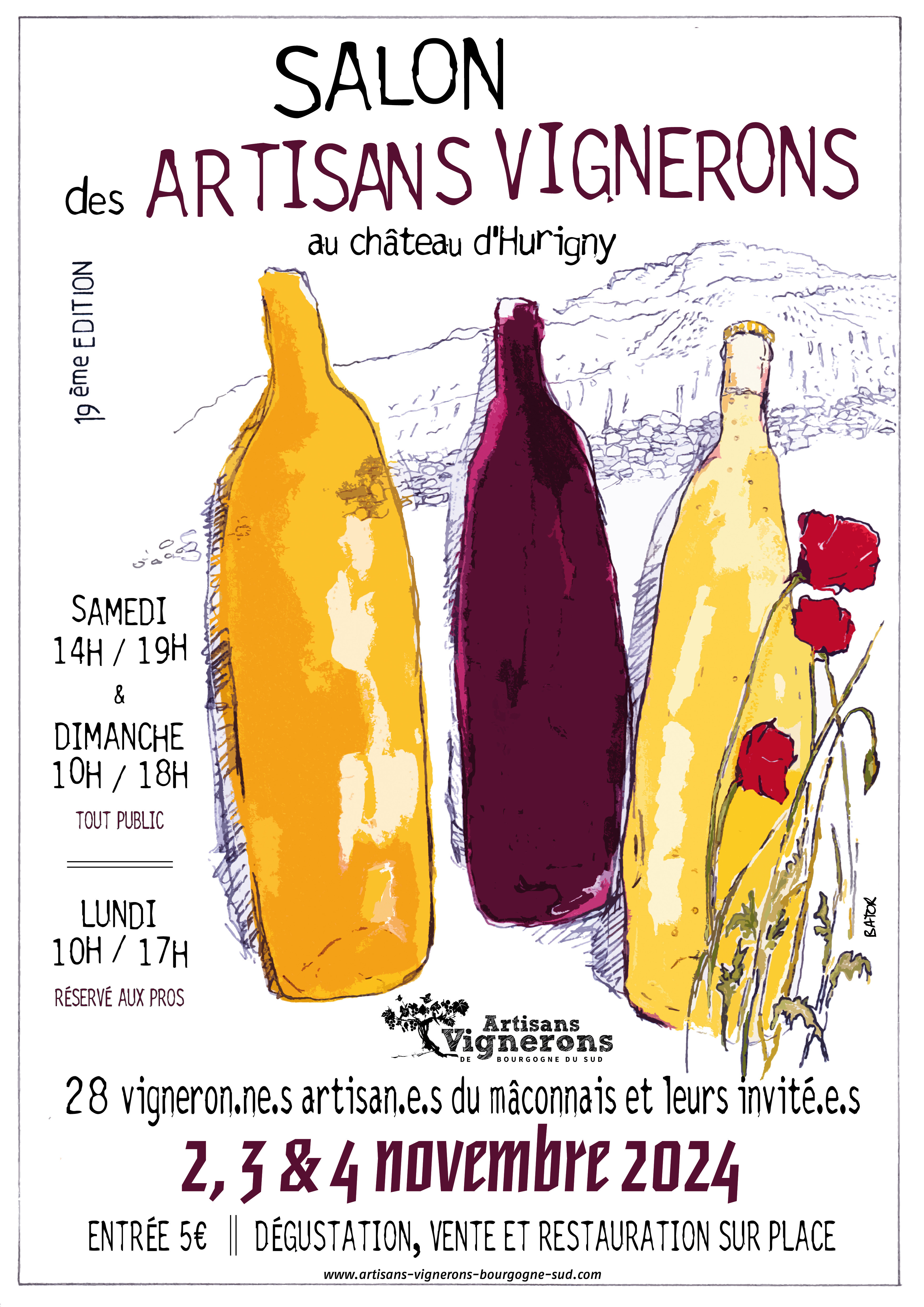 Affiche Artisans Vignerons
