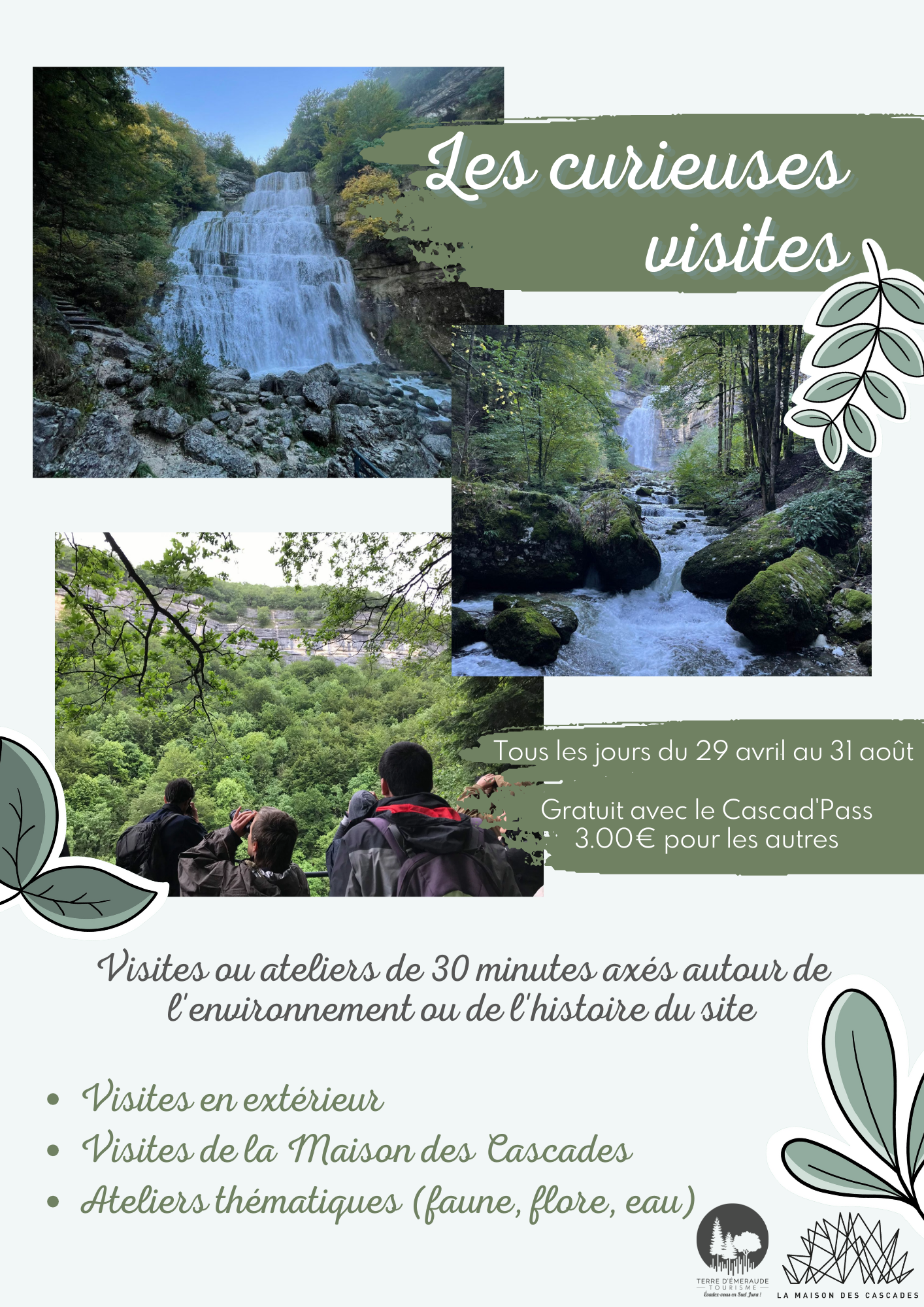 Affiche Les curieuses visites - 1