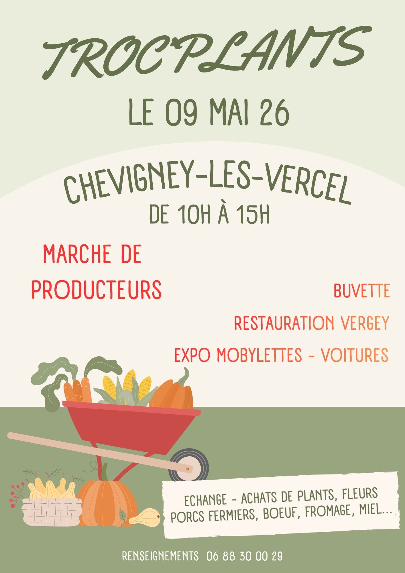 Troc'Plants et marché de producteurs — visuel événement