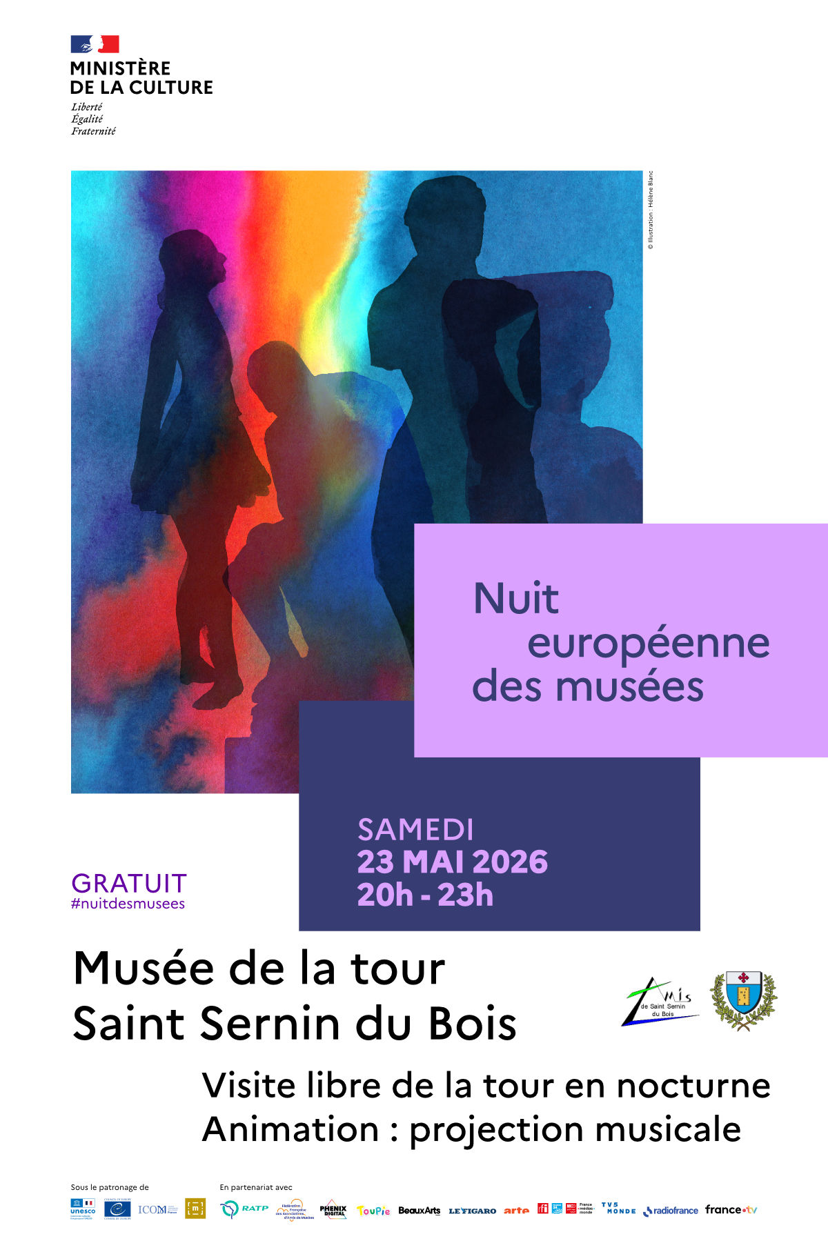 Nuit européenne des musées à Saint-Sernin-du-Bois