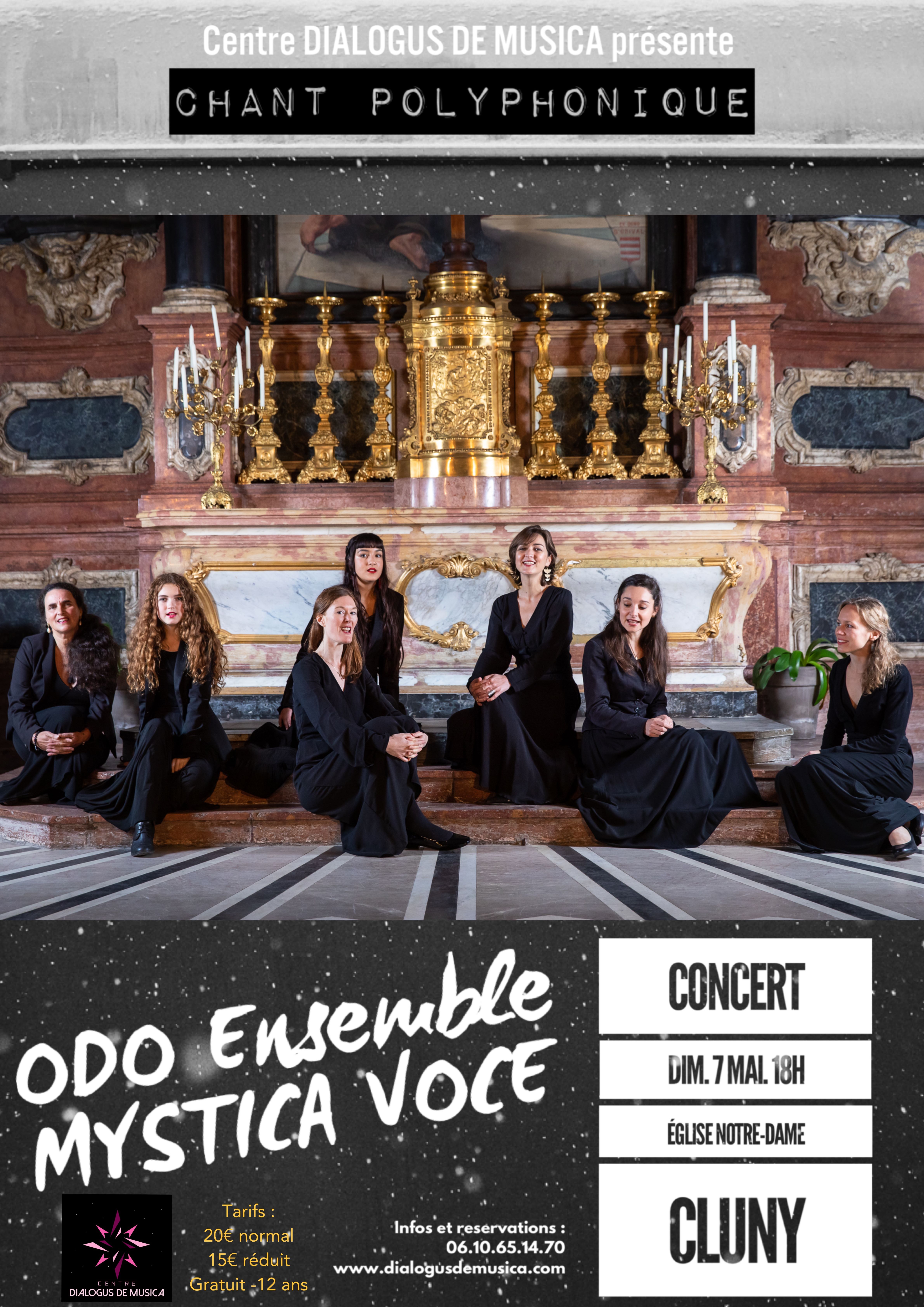 Affiche Concert ODO Ensemble / Mystica Voce