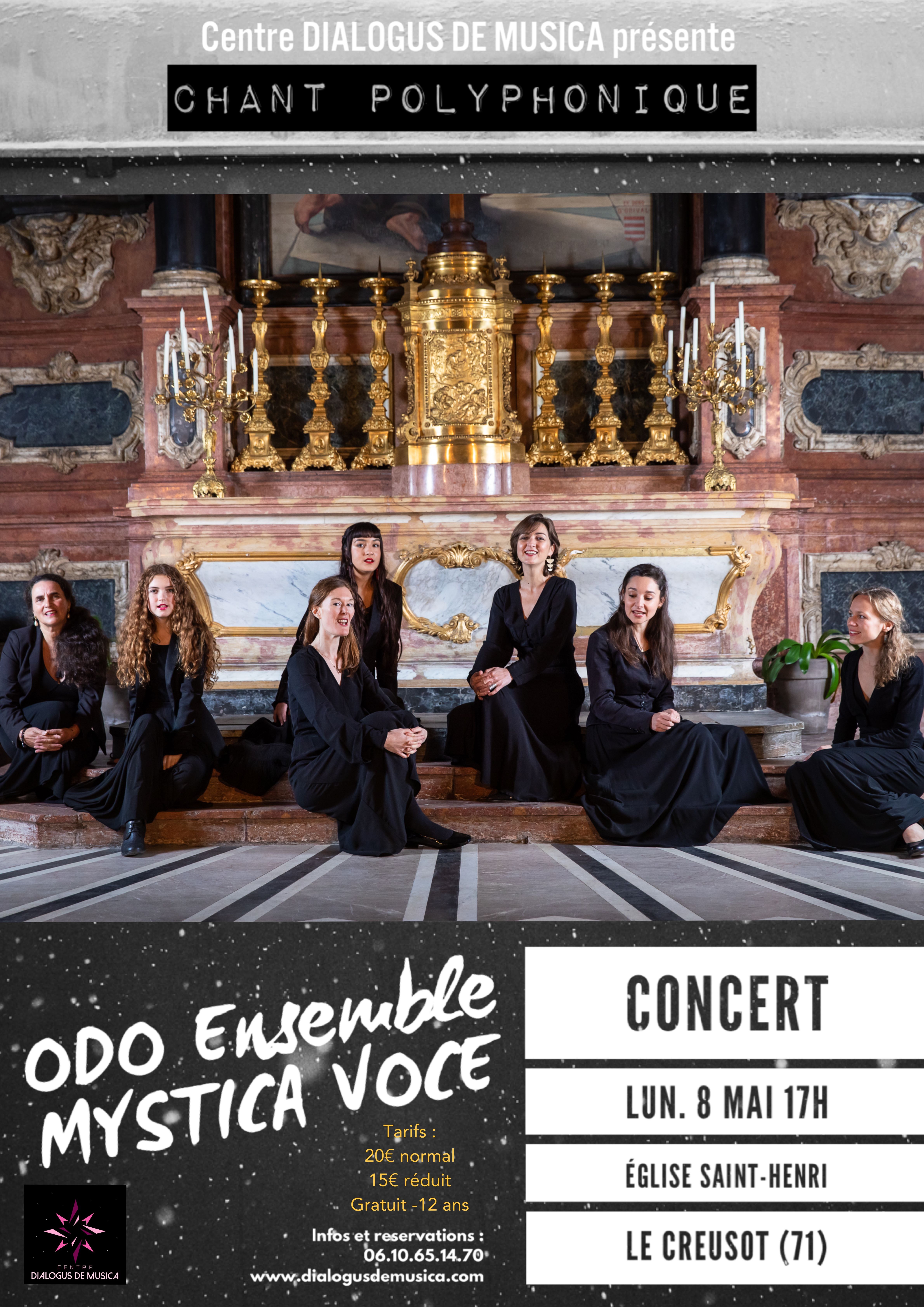 Affiche Concert ODO Ensemble / Mystica Voce