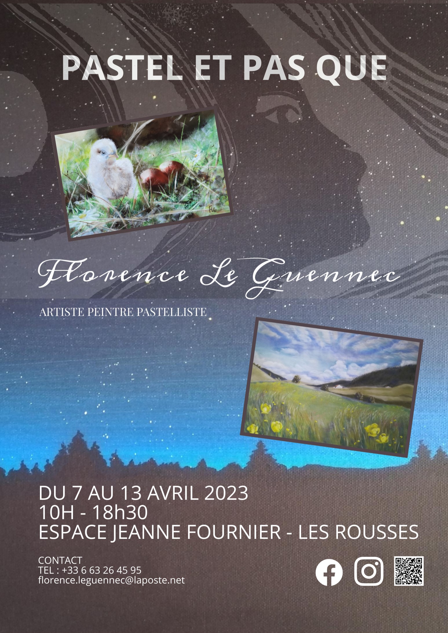 Affiche Pastel et pas que