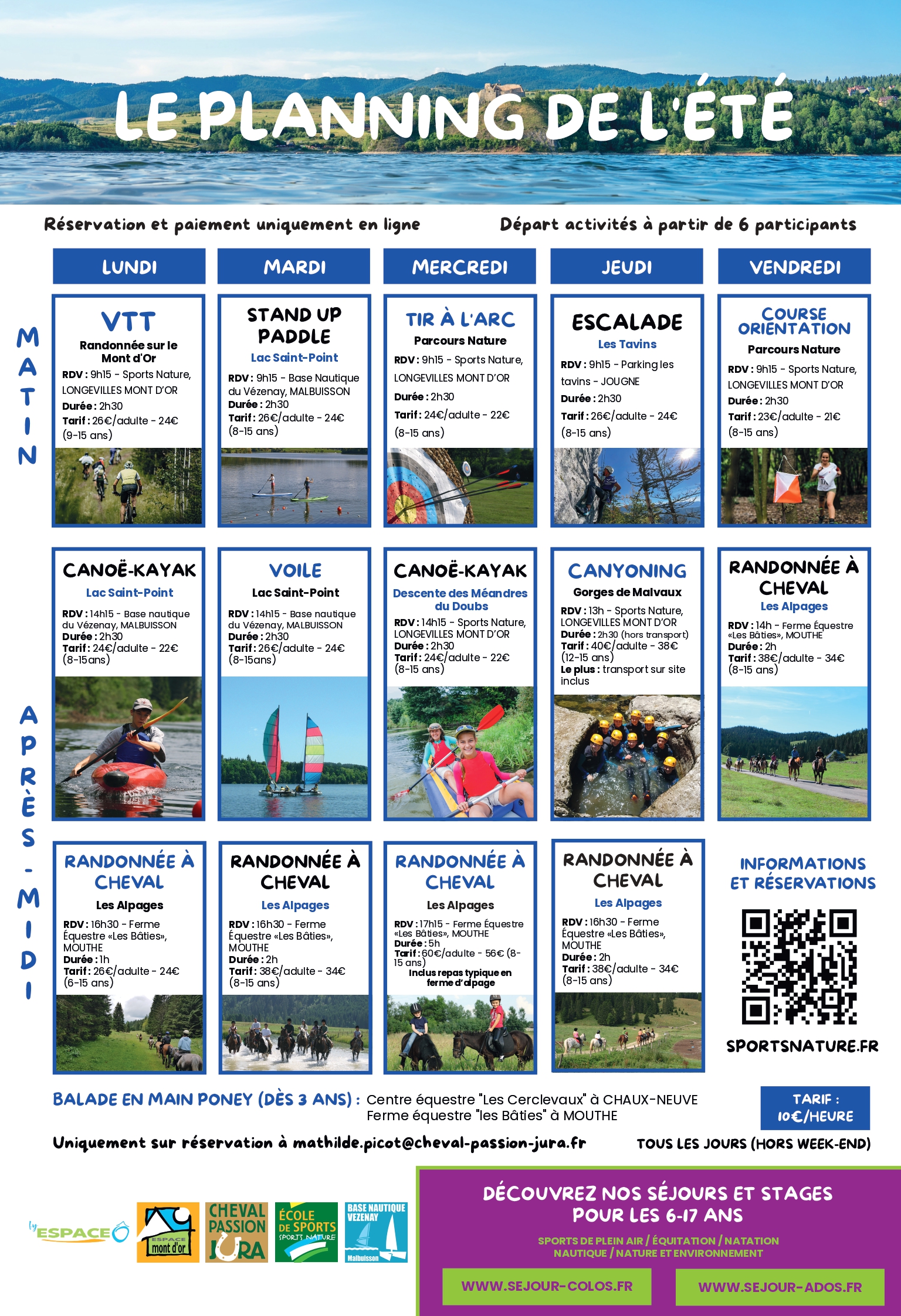 Course orientation - sports nature
