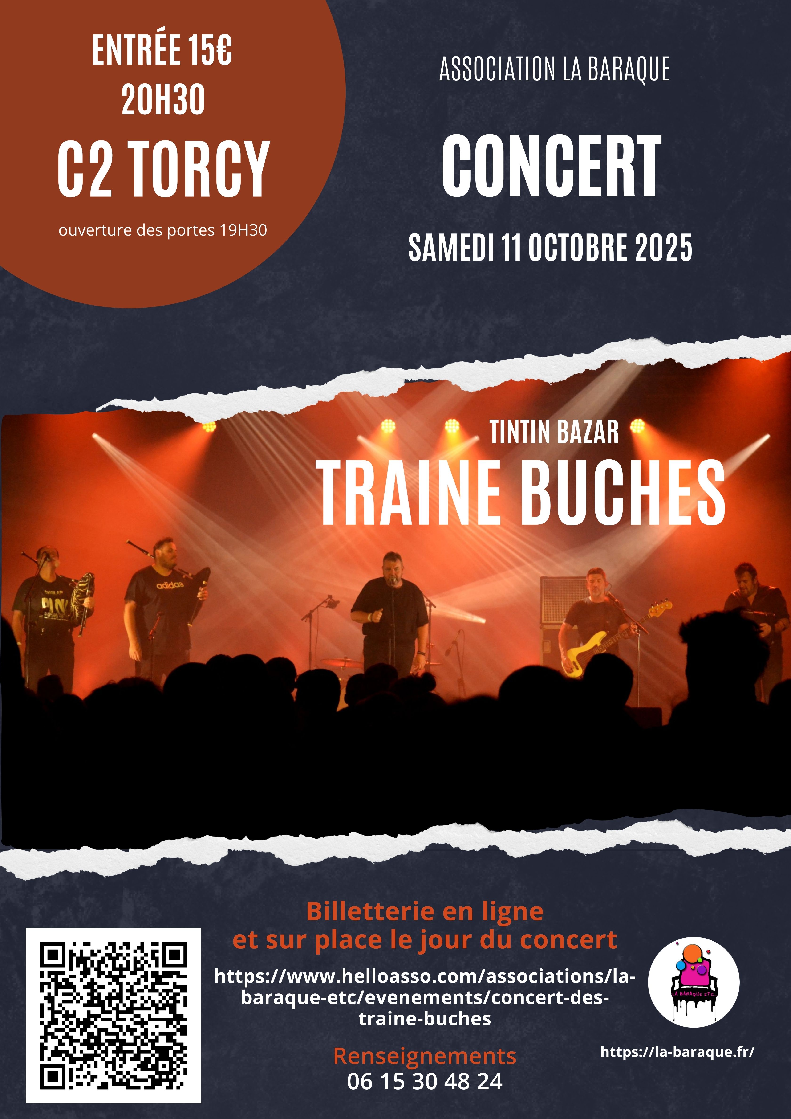 Concert Traîne Bûche