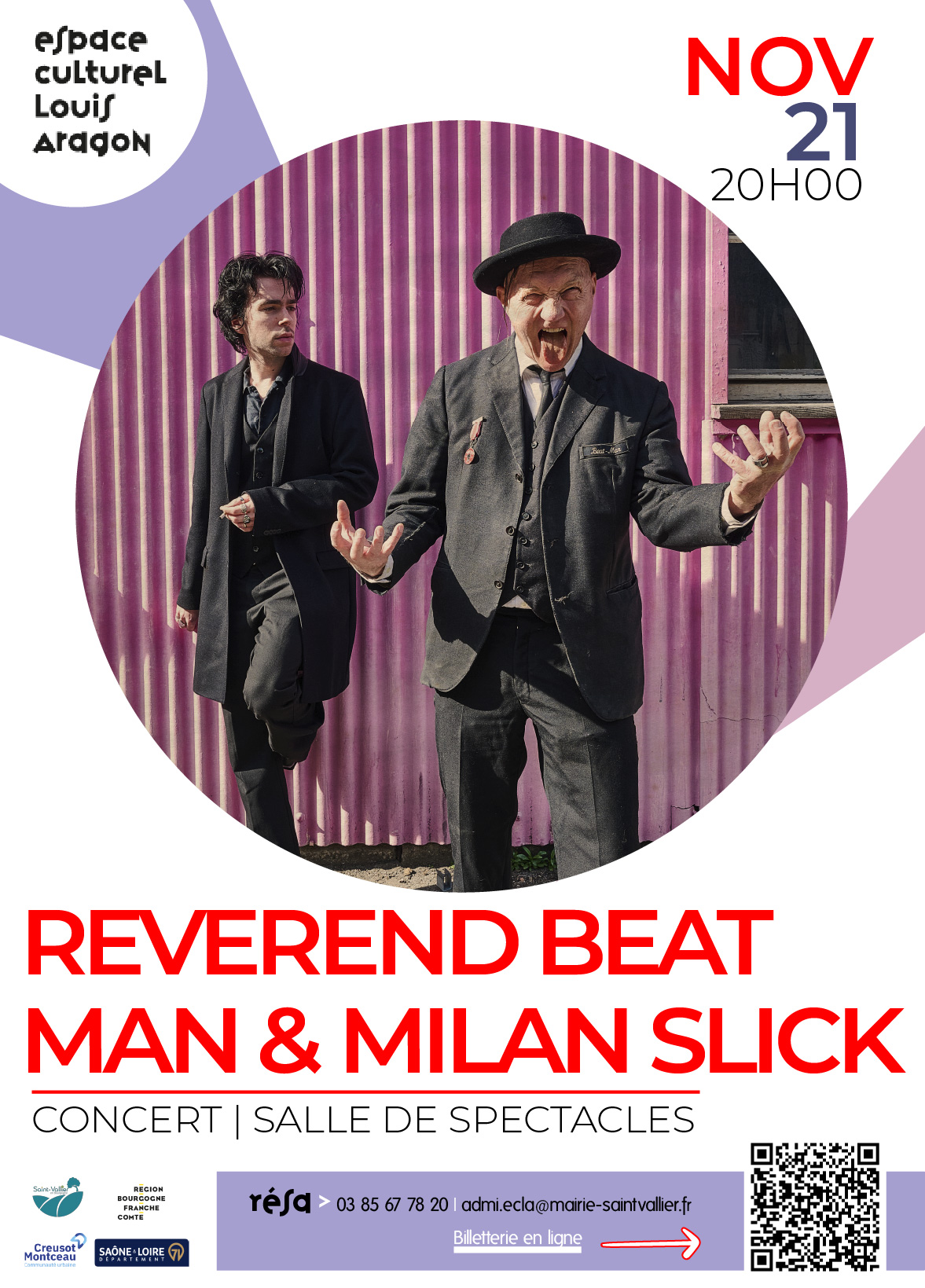Reverend Beat Man et Milan Slick