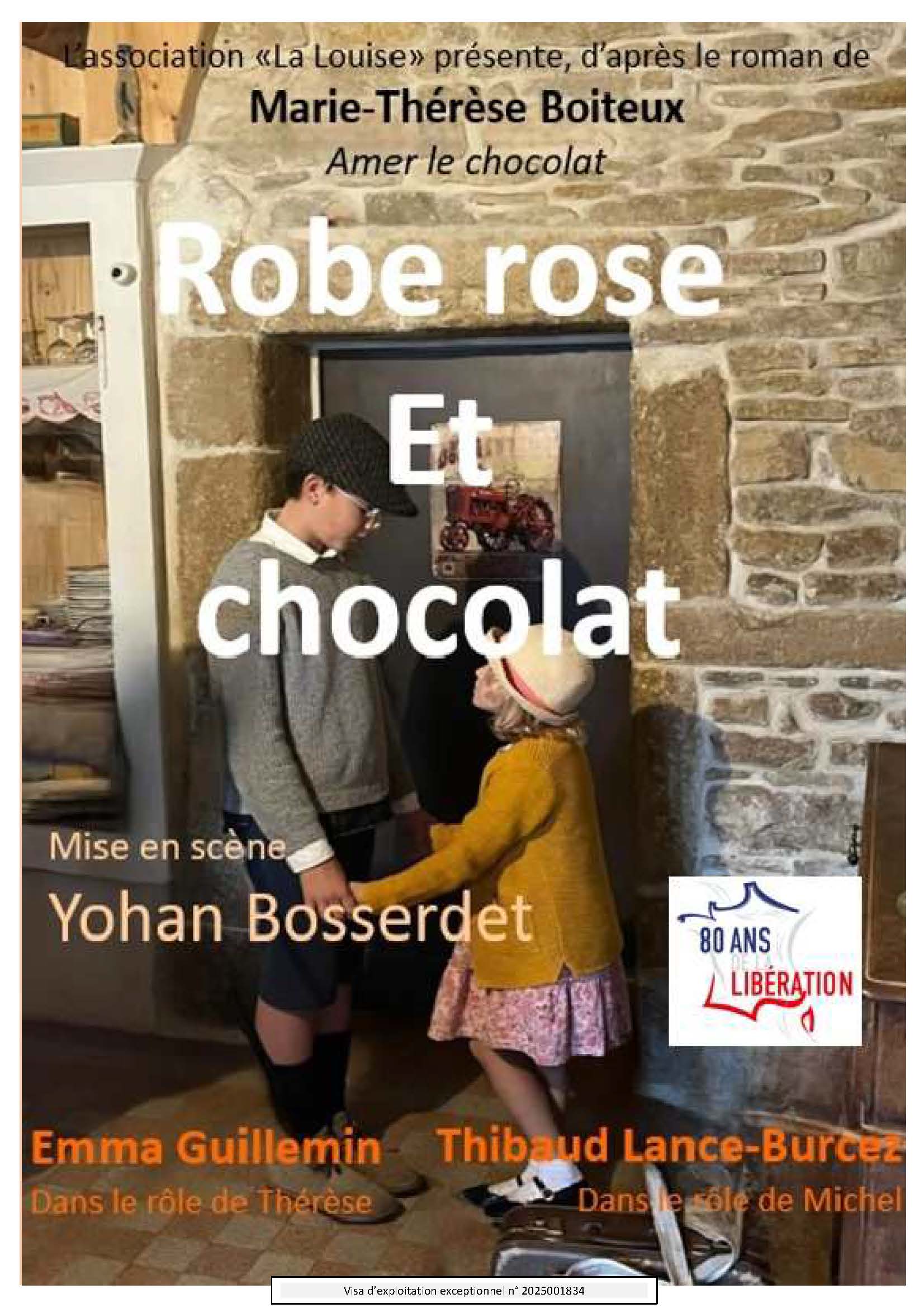 Affiche Robe rose et chocolat pdf