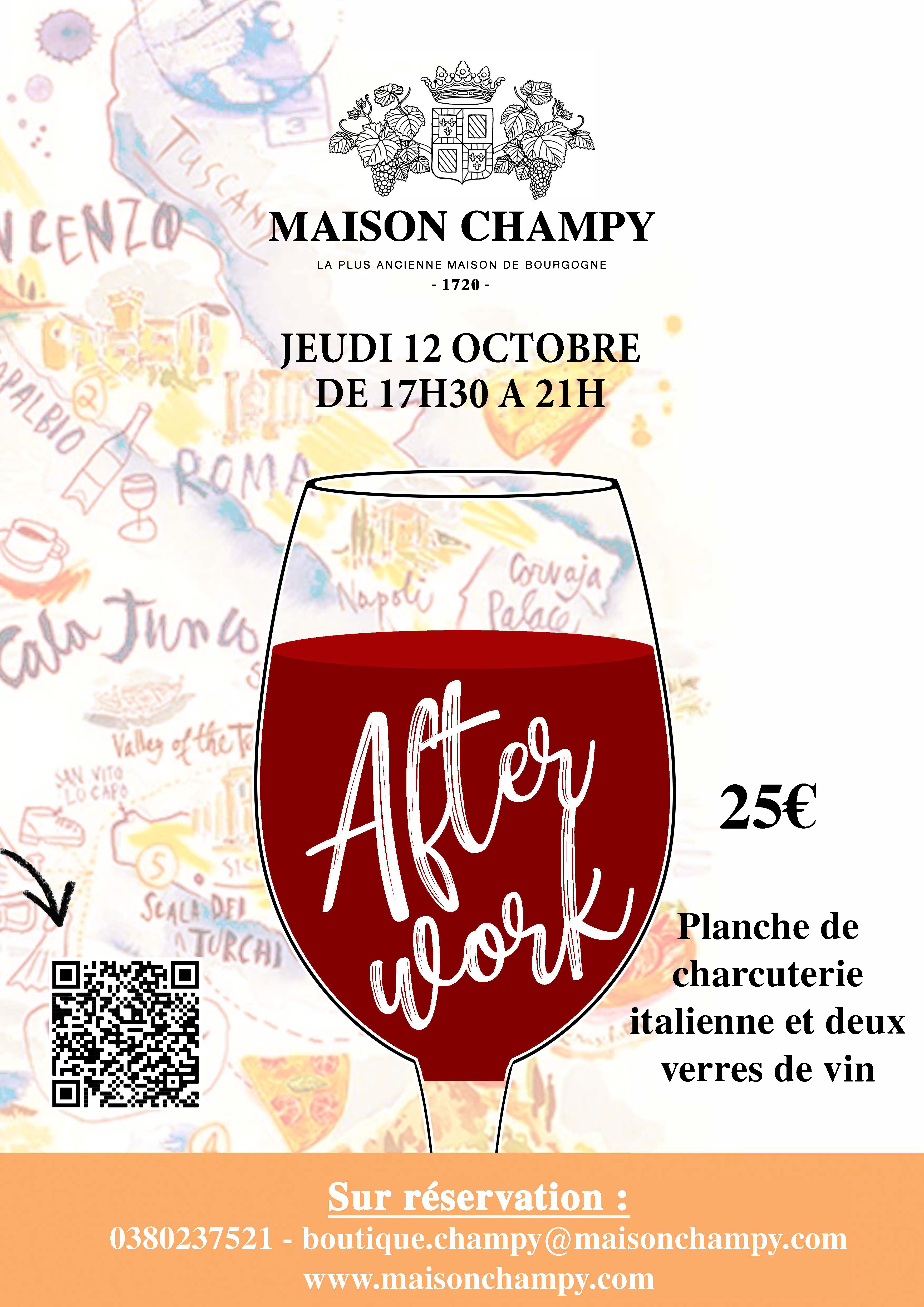 Affiche afterwork 