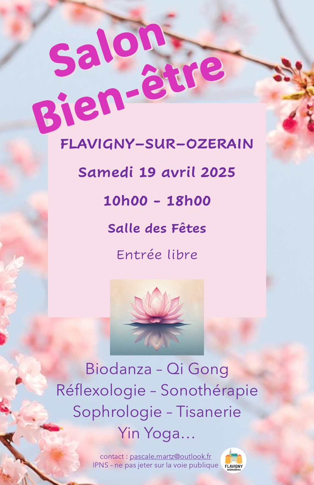 Affiche SALON bien être JPG