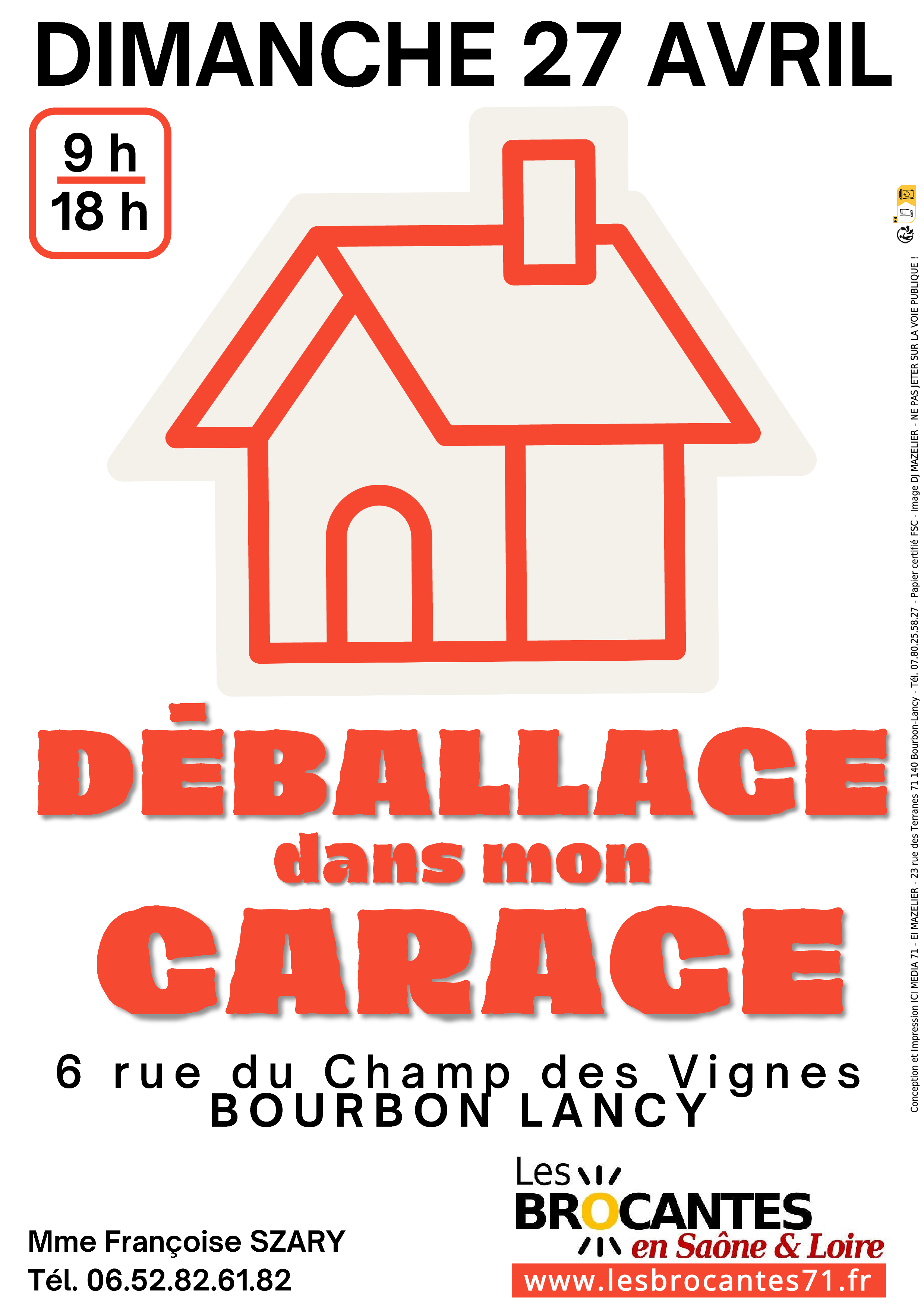 Affiche Déballage