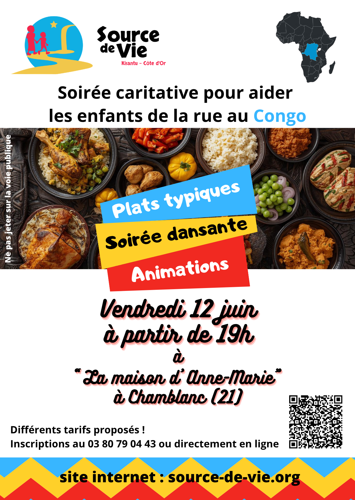 Soirée exotique et caritative pour aider ceux qui aident au Congo