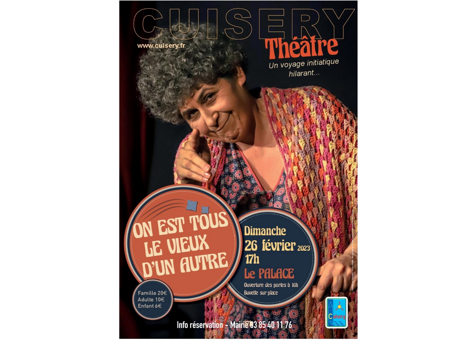 Affiche Spectacle Février Cuisery