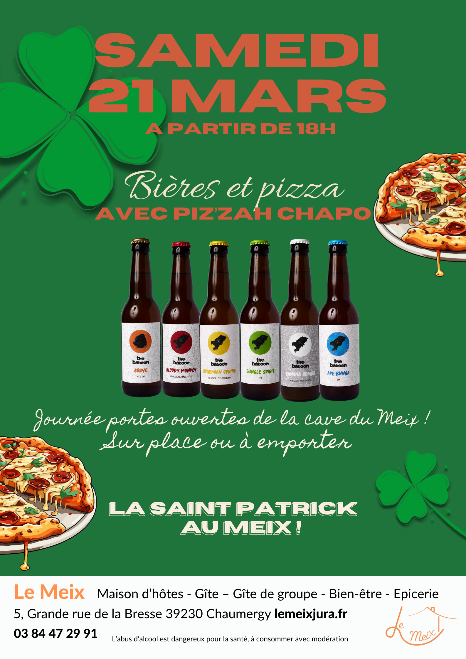 La St Patrick au Meix Jura
