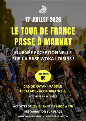 Journée Tour de France à la base Woka