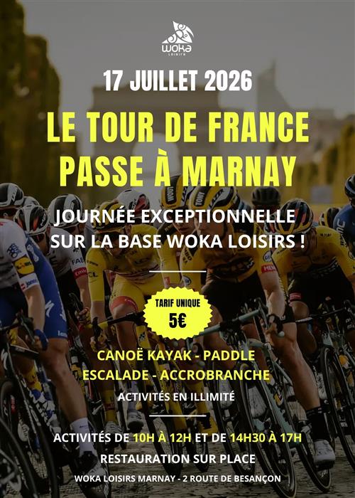 Journ&eacute;e Tour de France &agrave; la base Woka