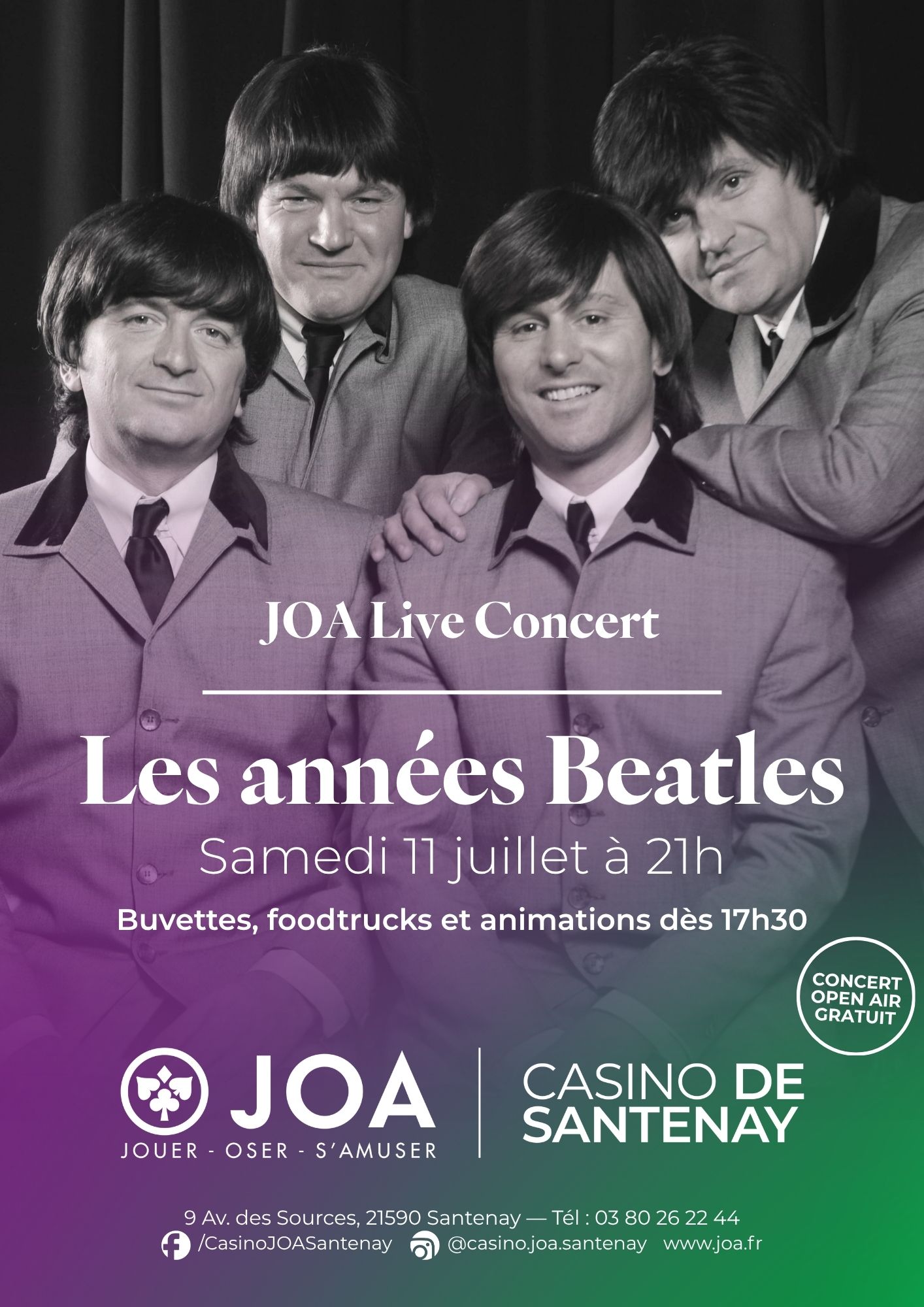 The beatles by Patchwork en concert !