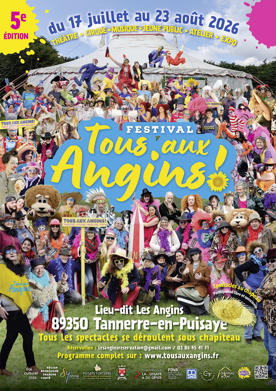 Tous aux Angins - Festival des arts vivants