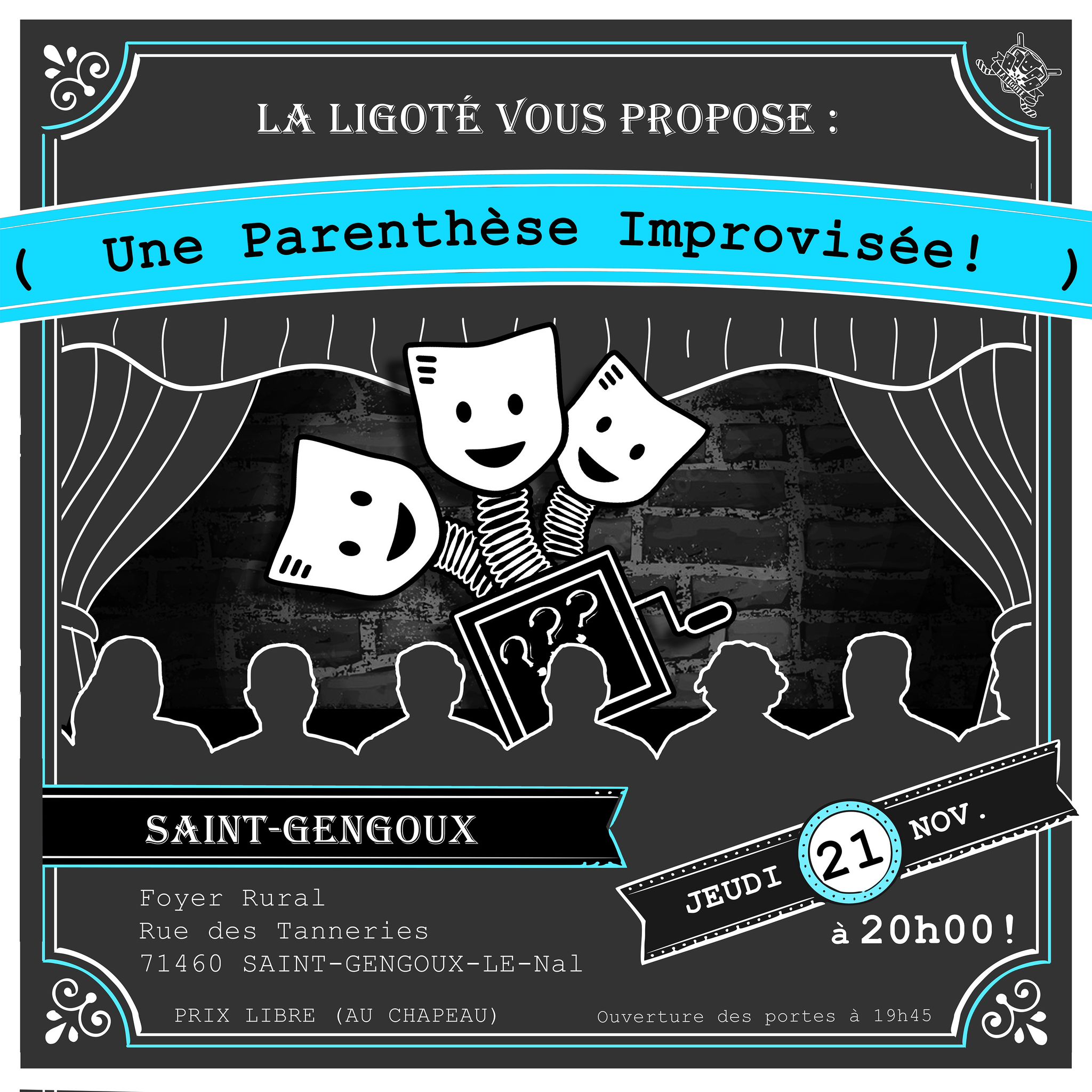 Affiche UPI réseaux