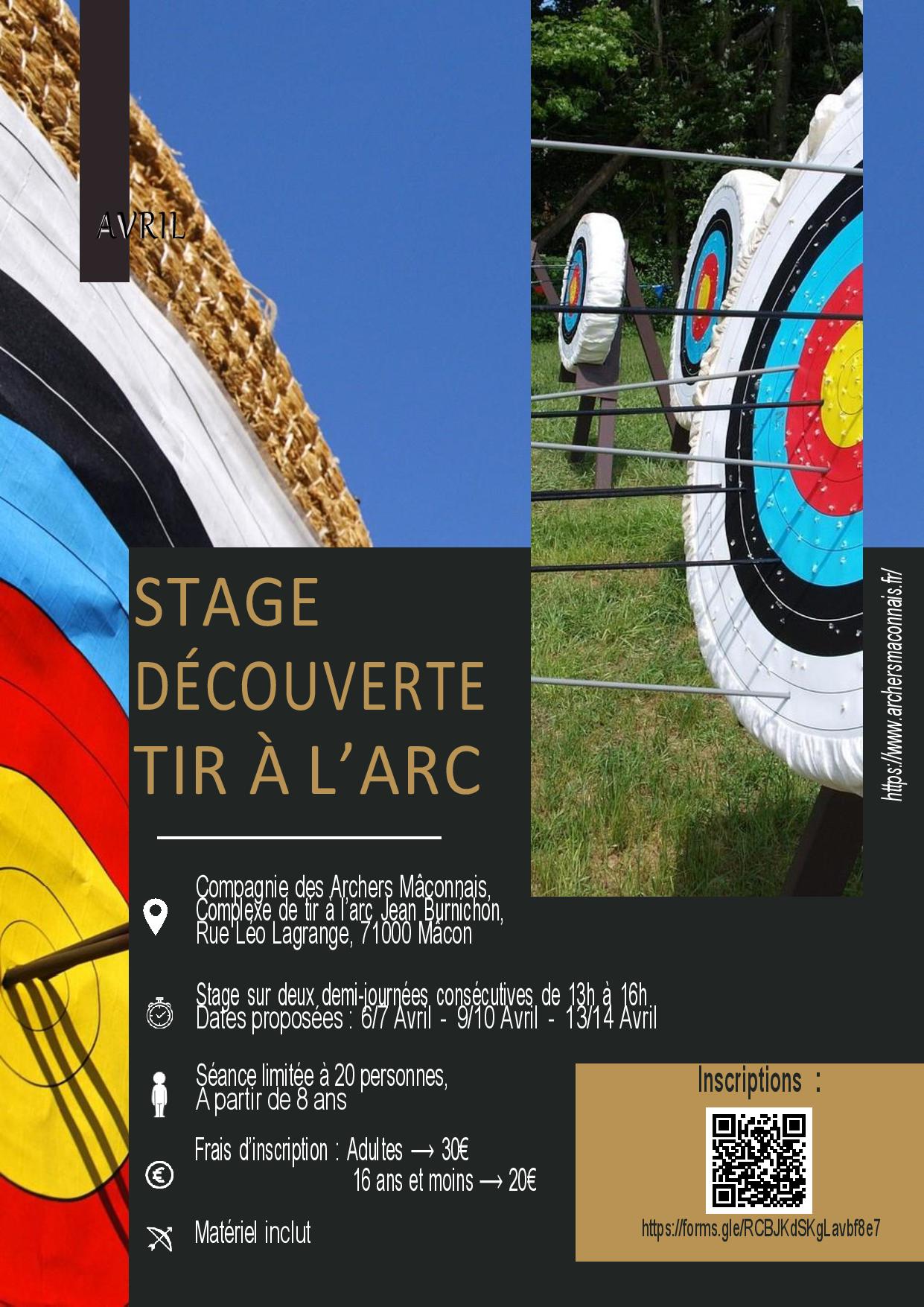 Stage découverte tir à l'arc