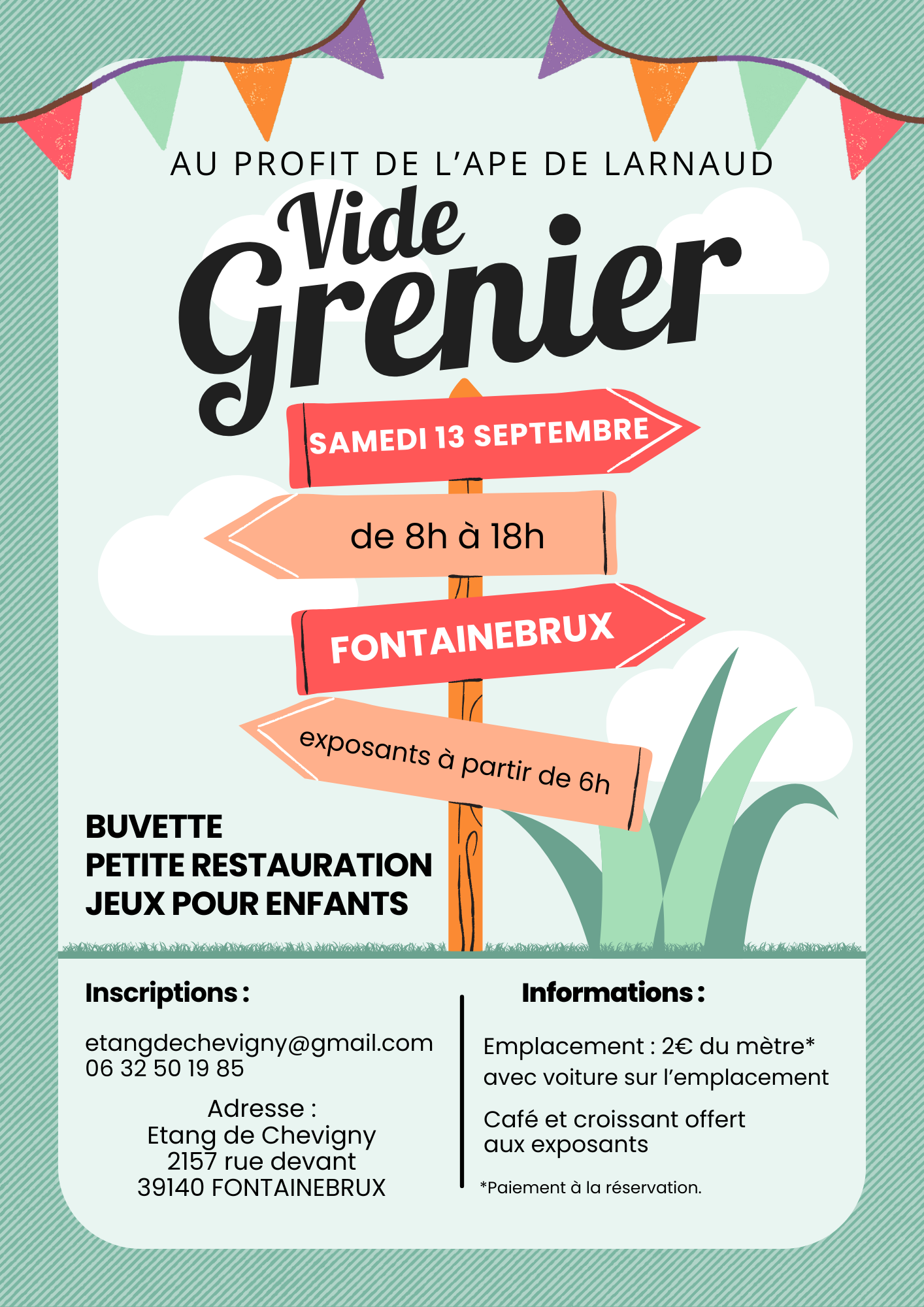 affiche vg larnaud 2025